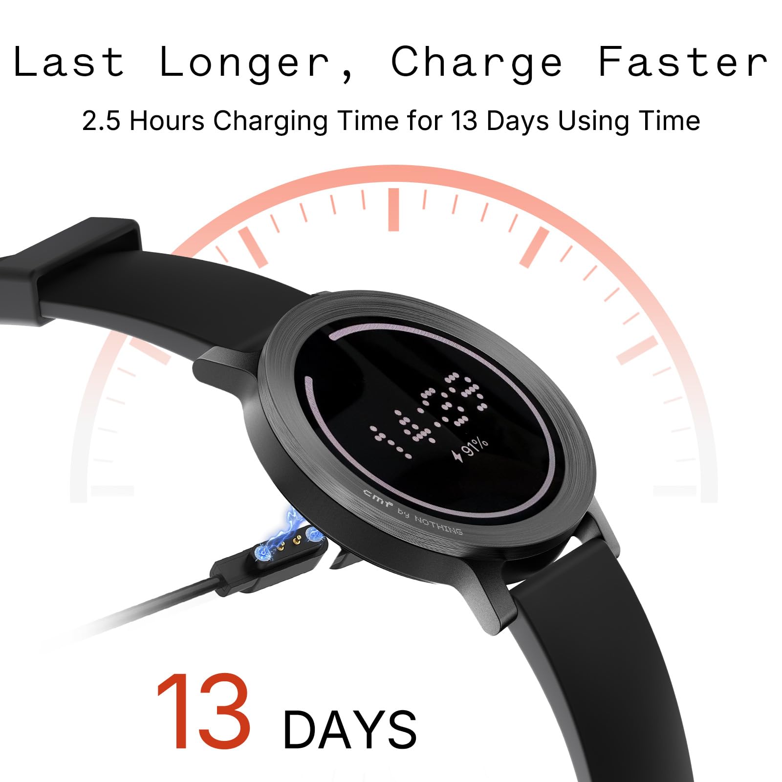 CMF BY Nothing Watch 3 Pro Smart Watch for Men Women, Bluetooth Call A - View 5