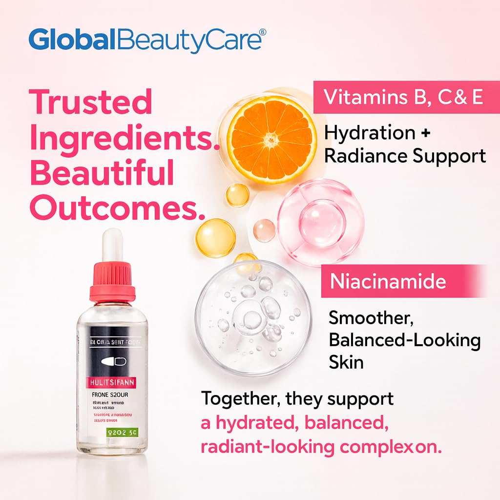 Global Beauty Care Multi-Vitamin Facial Serum, Hydrating Face - Global Beauty Care