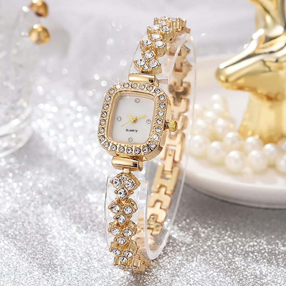 ADSBIAOYE Square Small Watches for Women Luxury Ladies - ADSBIAOYE Official Imagery - 6