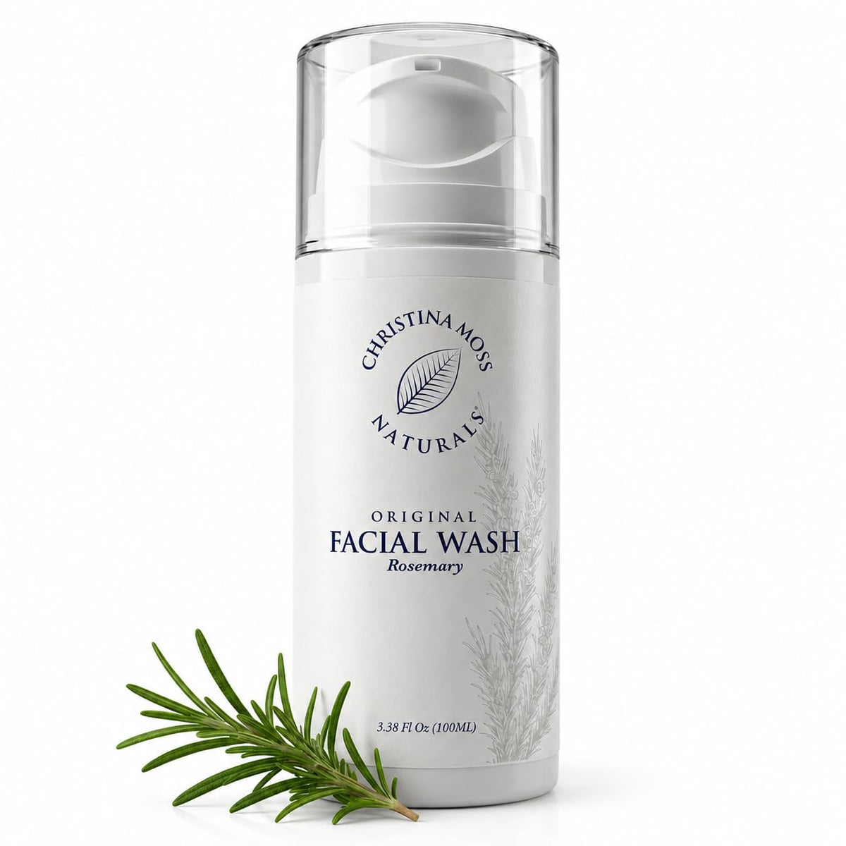 Christina Moss Naturals Rosemary Facial Wash - Christina Moss Naturals Official Imagery - 5