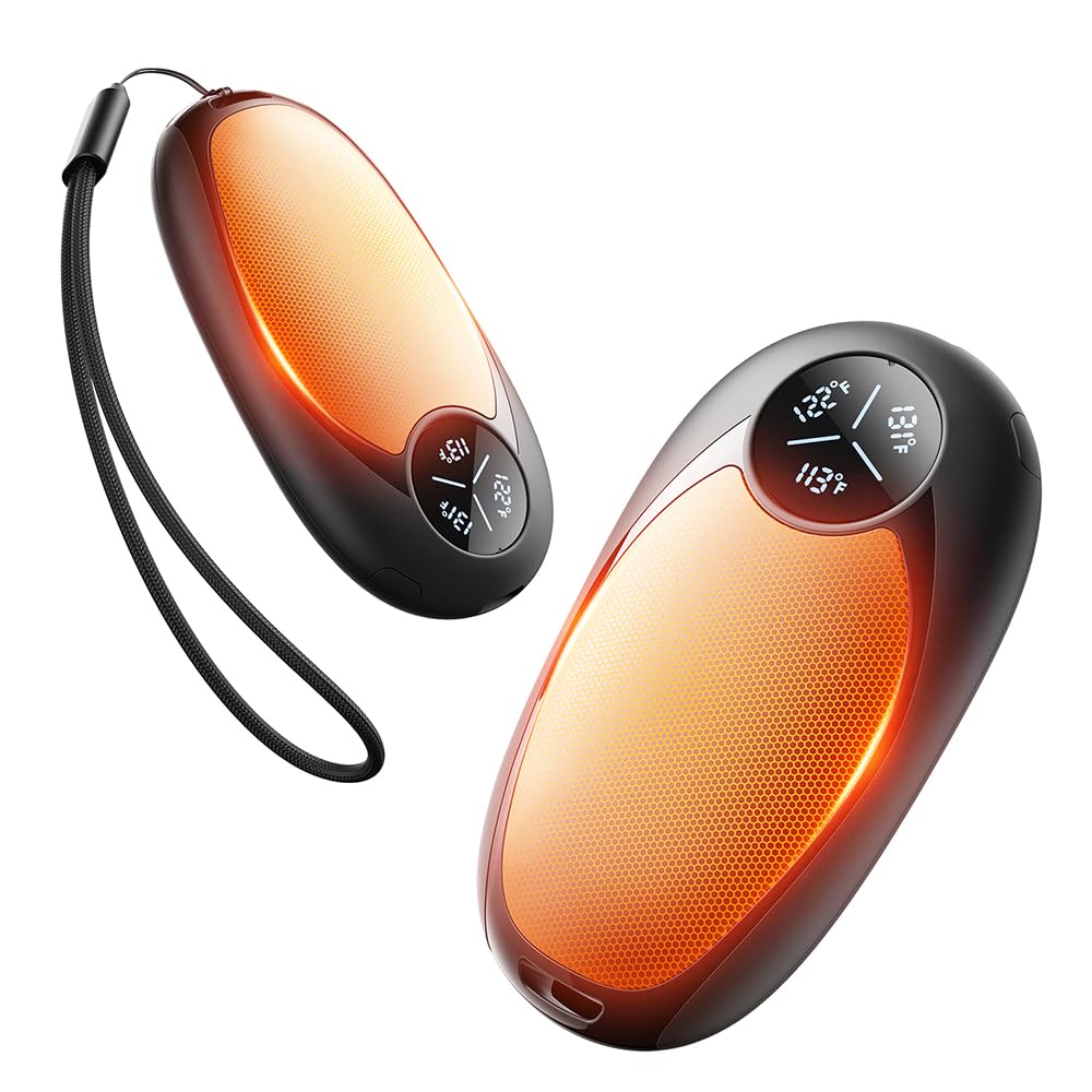 Riapow Hand Warmers Rechargeable 2 Pack Electric Hand Warmers Magnetic - View 1