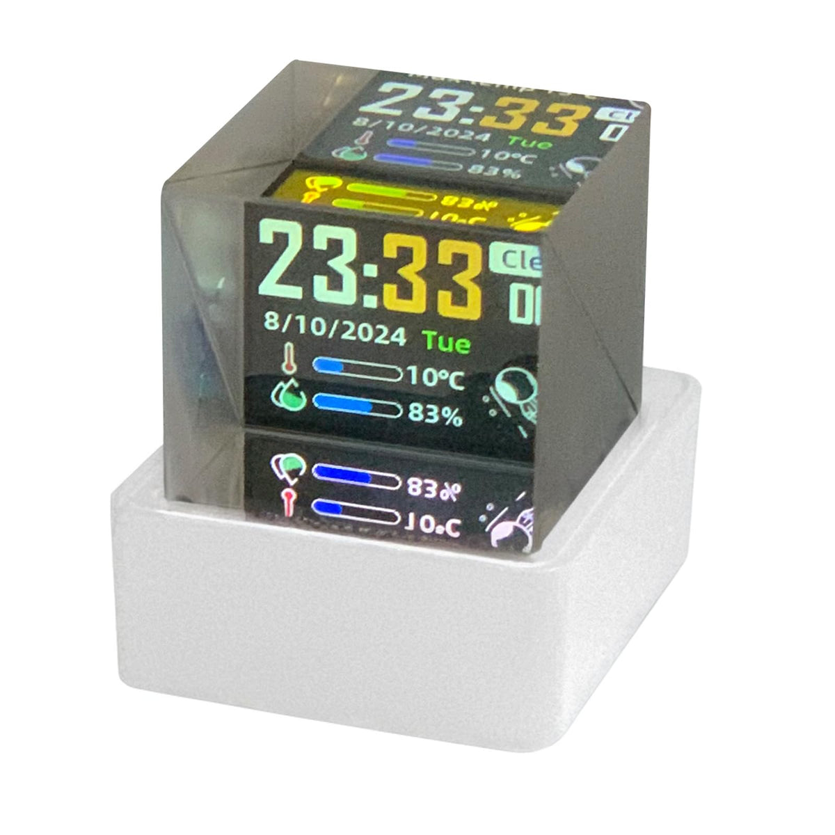 HolaCube WiFi Holographic Crystal 3D Photo Display Smart - MLWSHR Official Imagery - 3