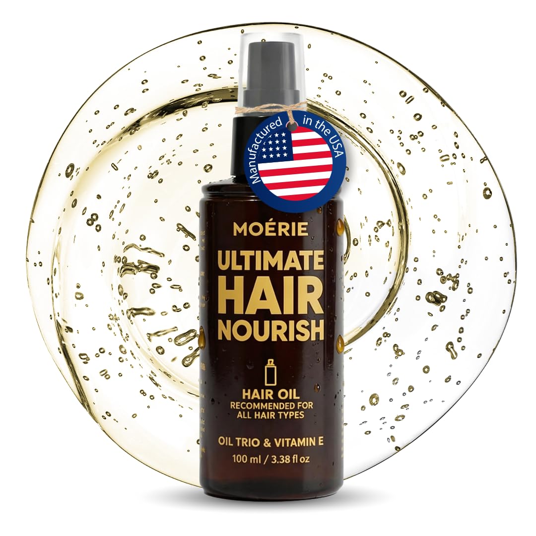 Moerie Ultimate Hair Oil for frizzy dry and damaged Hair - Moerie Official Imagery - 2