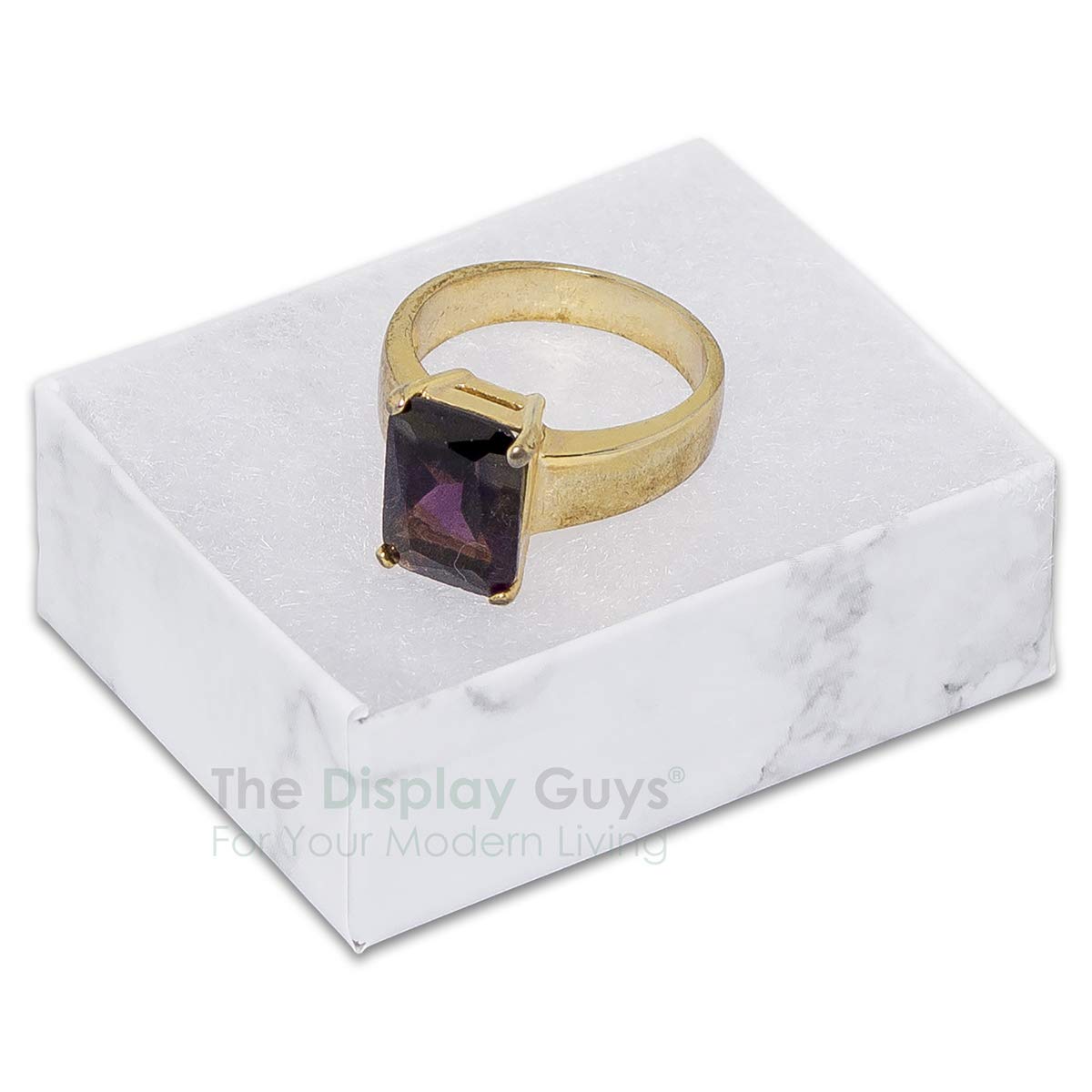 TheDisplayGuys 100 Cardboard Jewelry Gift Boxes with Inserts - TheDisplayGuys For Your Modern Living Official Imagery - 7