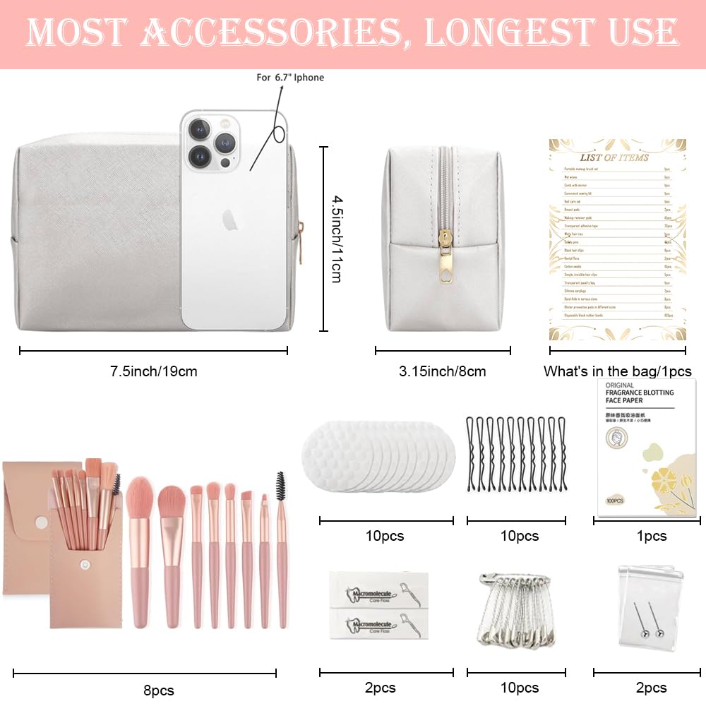 Emergency Kit for Women Mini Emergency Kit with 50 Bridal - Tindisonka Official Imagery - 3
