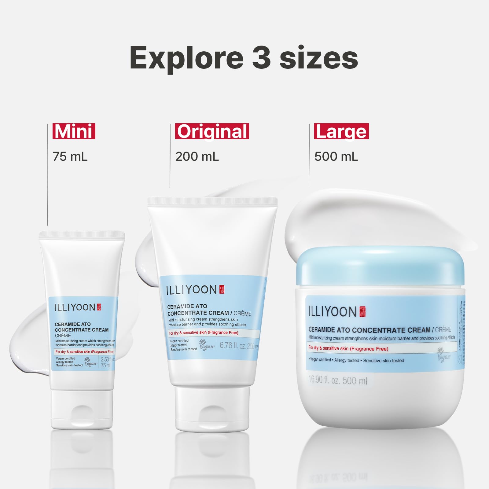 Illiyoon Ceramide Ato Concentrate Cream - Moisturizer for Dry & Sensitive Skin & - Illiyoon Official Product View 10