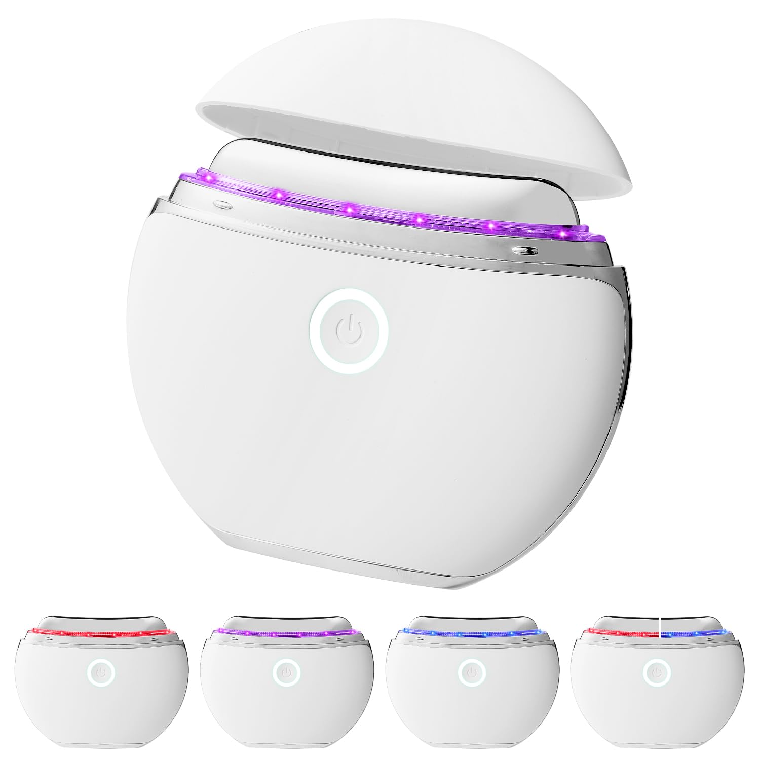 LED Red Light Therapy for Face Neck Massager with Heat - Tonsmile Official Imagery - 2