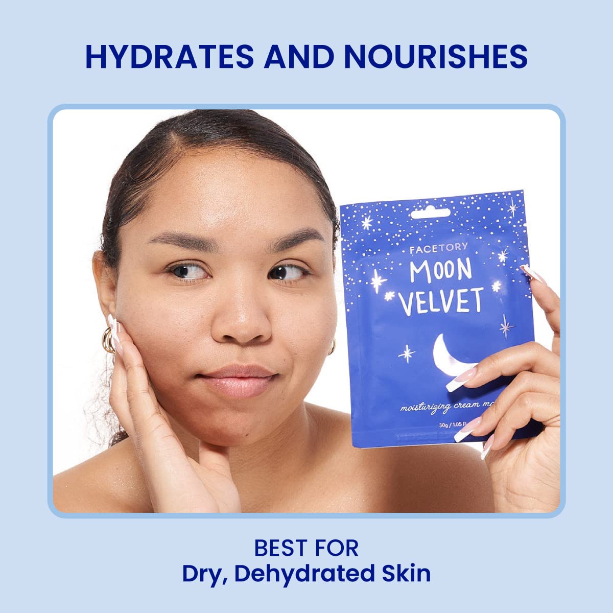 FACETORY Favorite 5 Korean Face Mask Variety Pack, Glass Skin - FACETORY