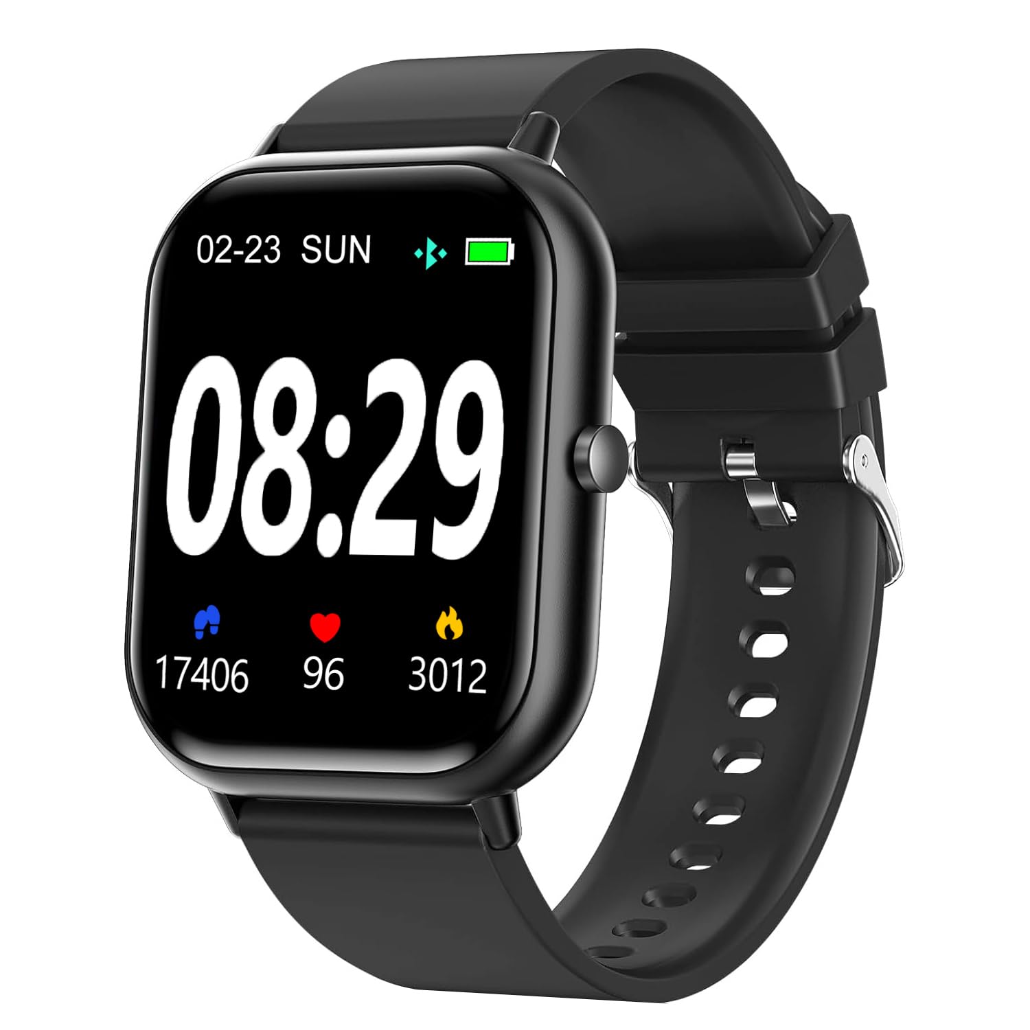 Smart Watch for Men Women SmartWatch 1.83" for iPhone Samsung - Product Imagery