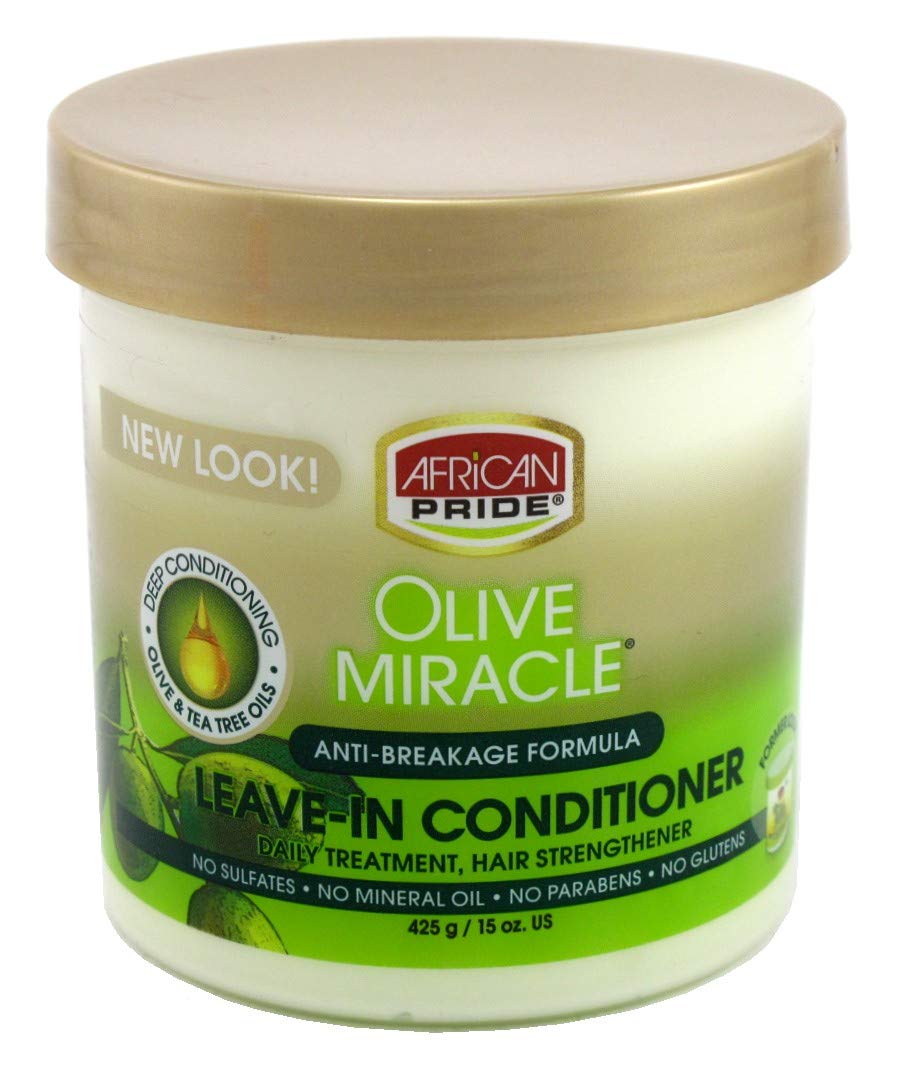 African Pride Olive Miracle Leave In Conditioner - African Pride Official Product View 4