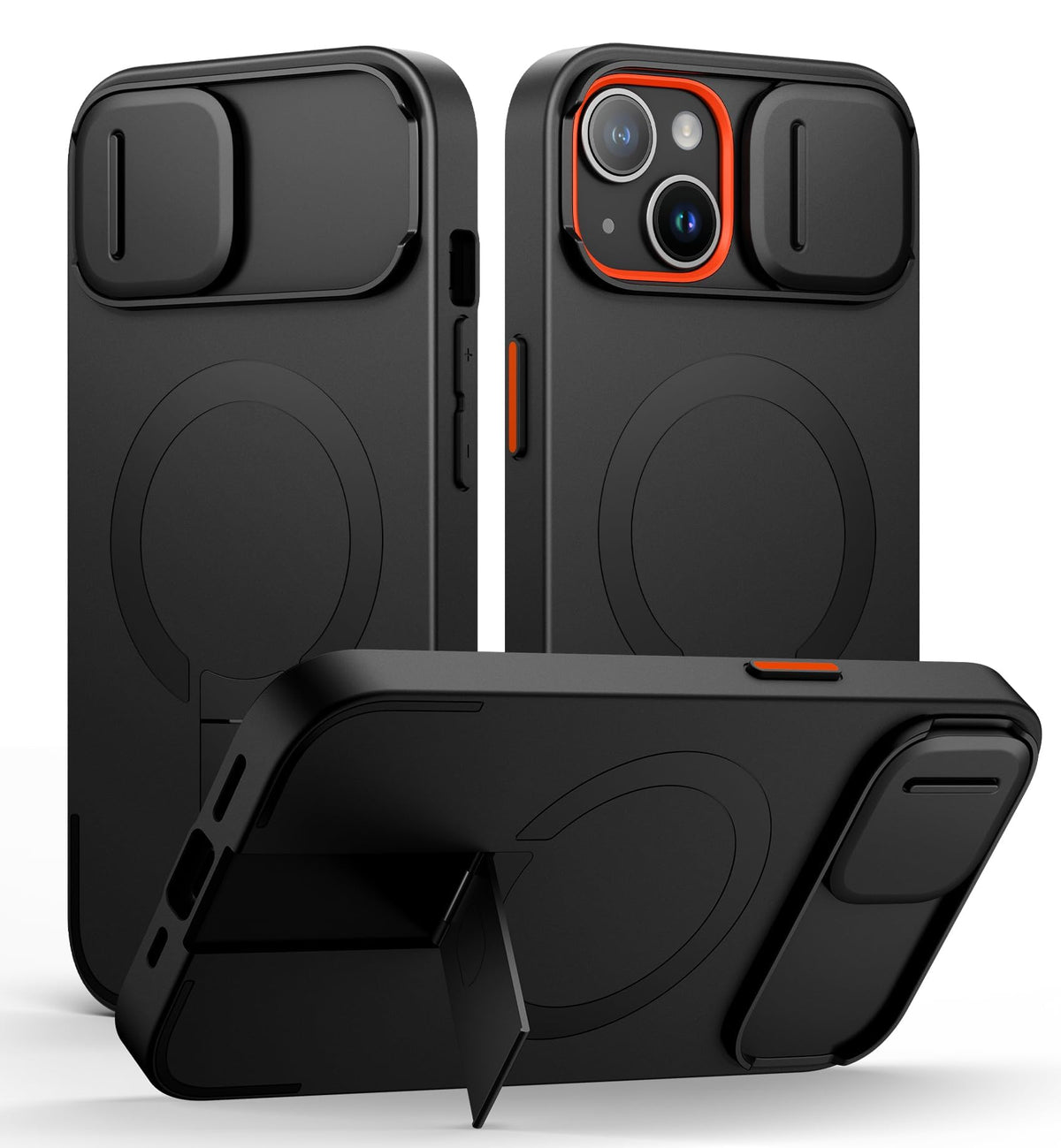 SURITCH for iPhone 13 14 Case with Magnetic Camera Slide - SURITCH Official Imagery - 1