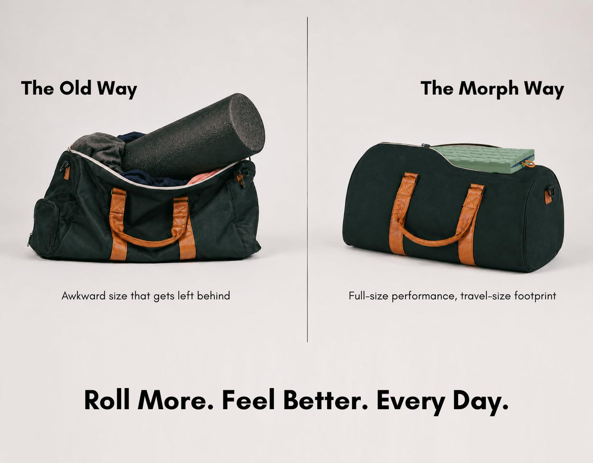 Brazyn Morph Foam Roller Collapsible Travel Foam Roller for - Brazyn Official Imagery - 3