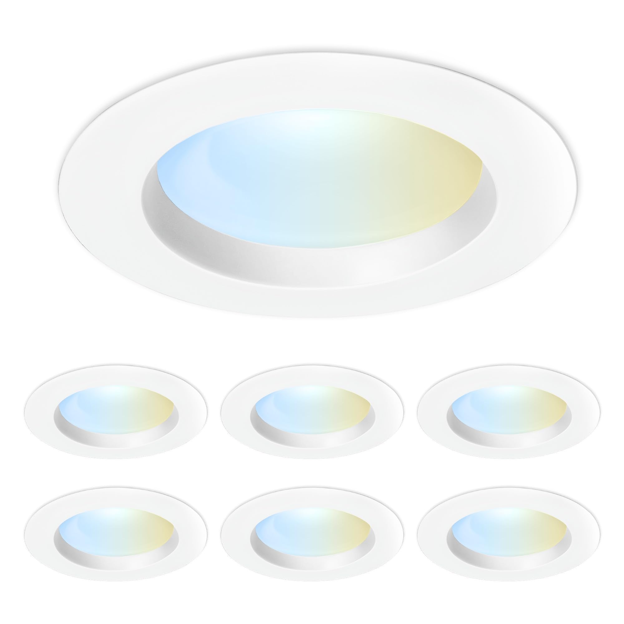 Feit Electric 5 6in LED Recessed Downlight Retrofit Kit - Feit Electric Official Imagery - 1
