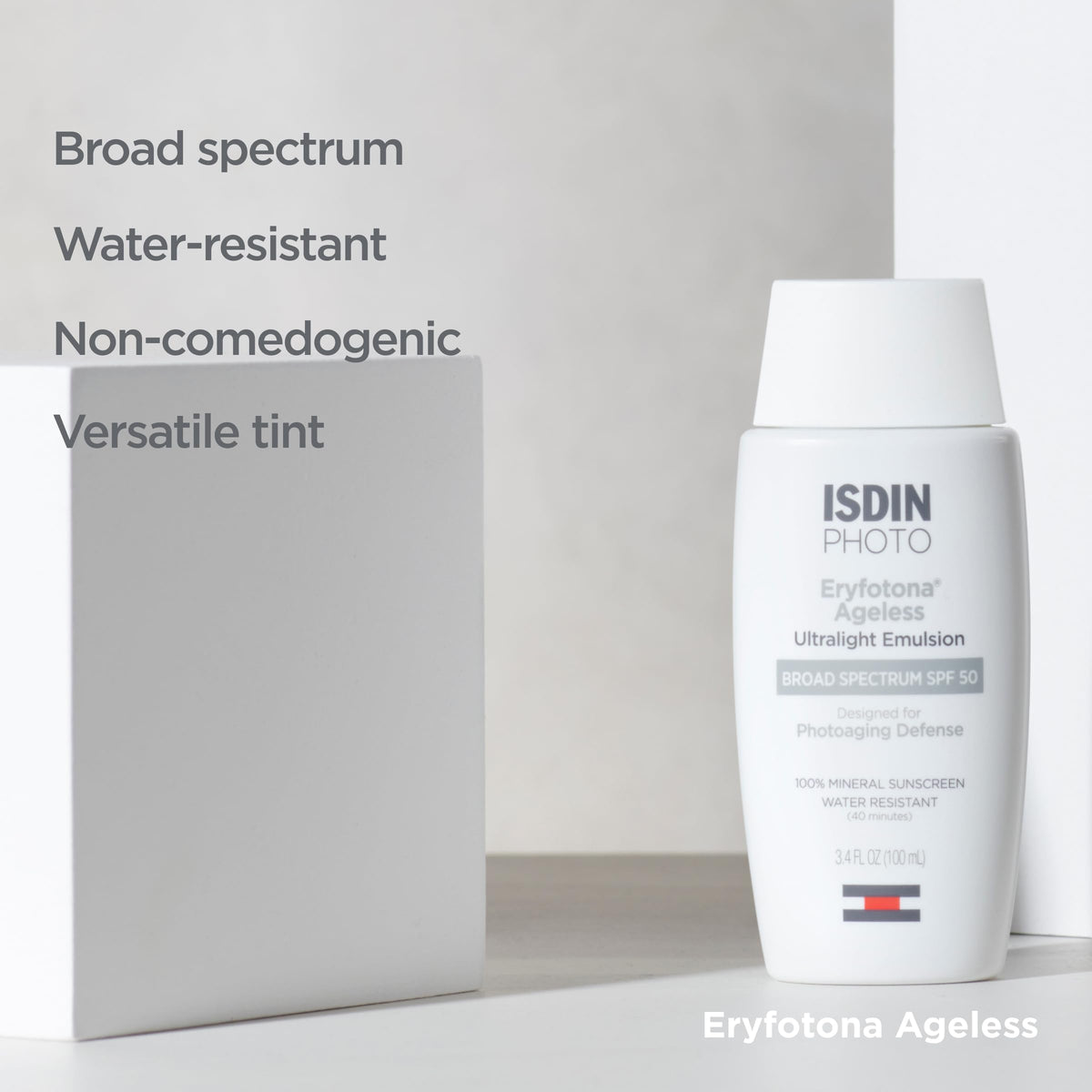 ISDIN Eryfotona Ageless Tinted Mineral Face Sunscreen SPF 50 - Premium Selection Official Imagery - 5
