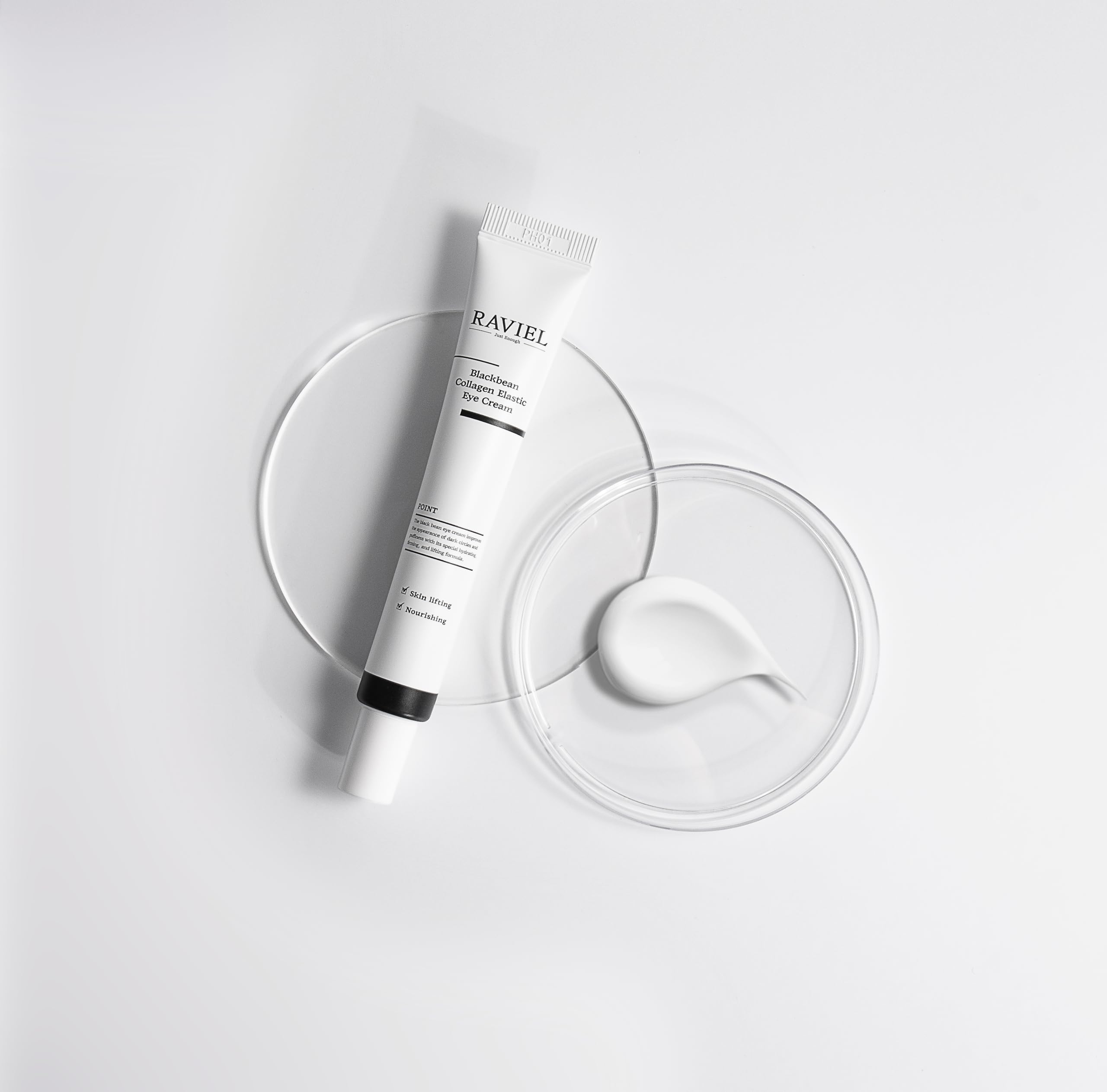 RAVIEL Black Bean Collagen Elastic Eye Cream Set - RAVIEL
