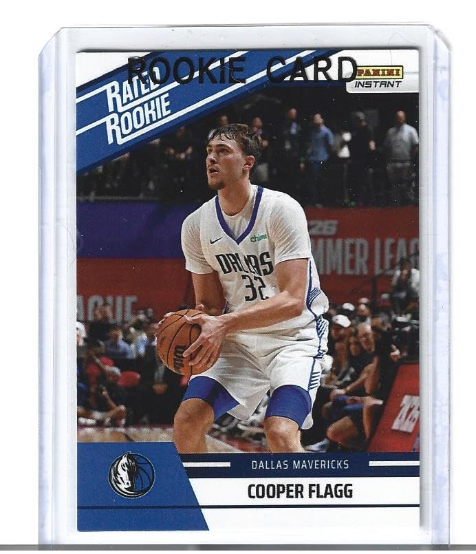 2025 Cooper Flagg Mavericks Basketball Retro Rookie Card - Product Imagery