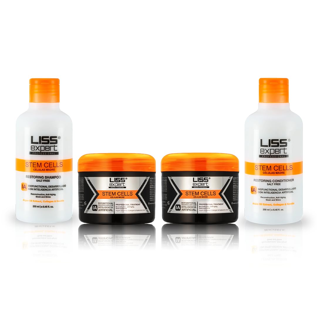 Liss Expert Professional Liss Expert Stem Cells Smoothing Treatment – Organic - Liss Expert Professional Official Product View 8
