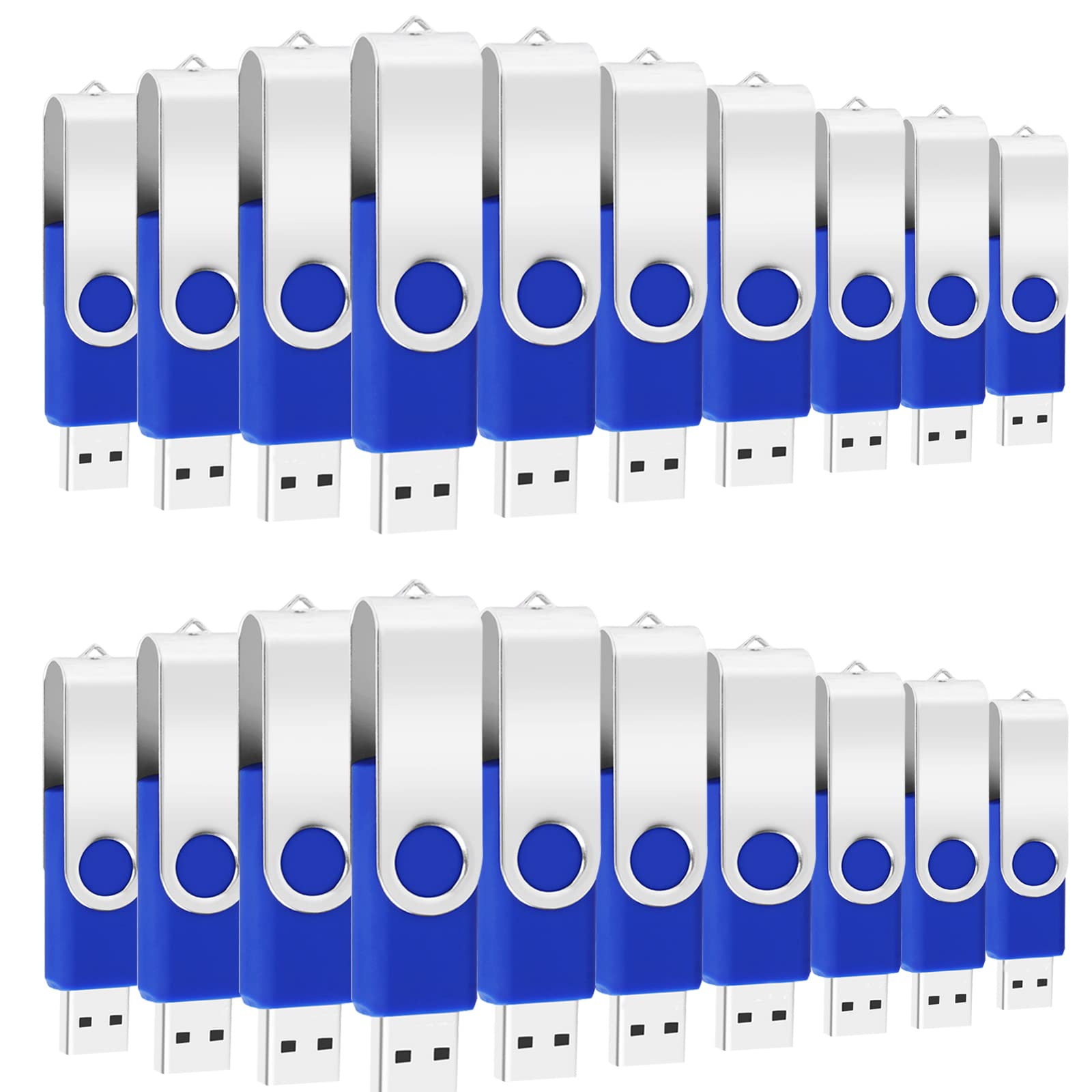 100-Pack of 1GB USB Flash Drive Bulk EASTBULL FAT32 Thumb Drive P - EASTBULL Official Product View 9