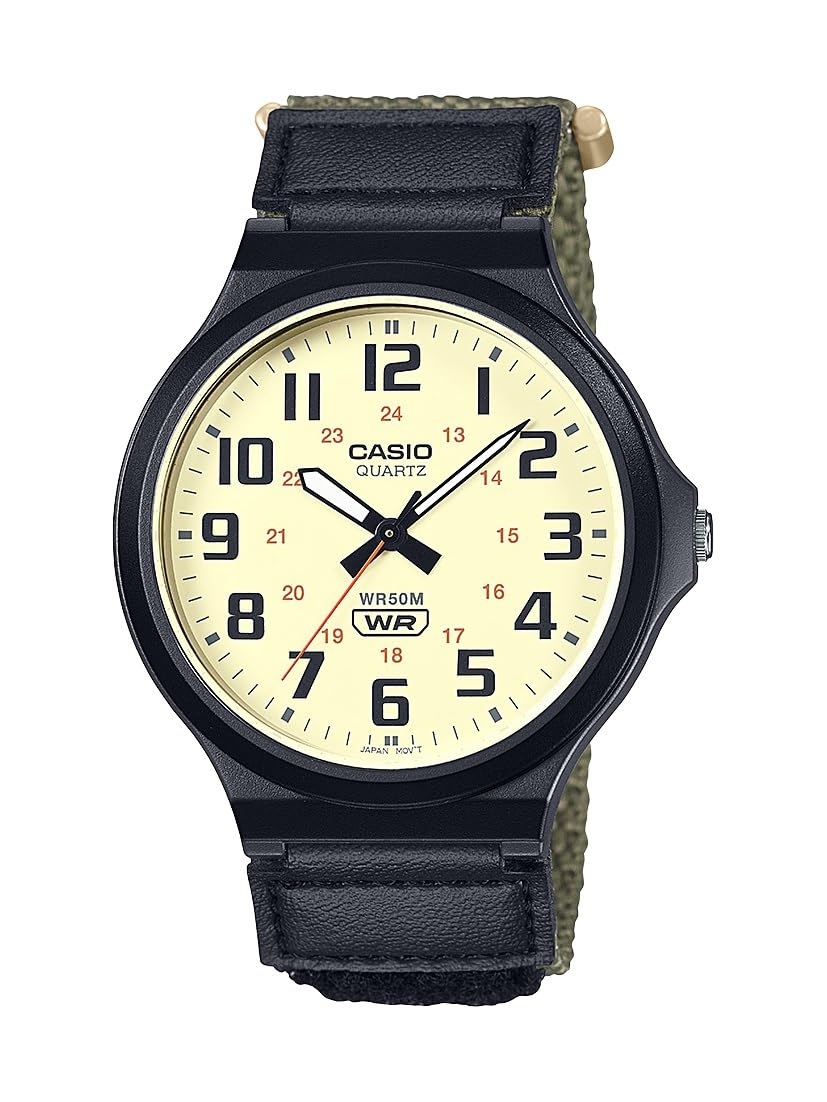 Casio MW240 Series | Men’s Quartz Watch | 50M WR | Large Resin Case | - View 4