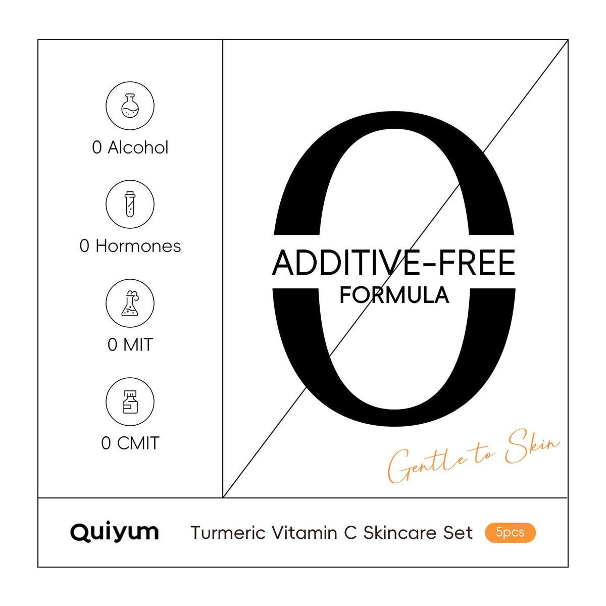 Turmeric Vit C Skin Care Set Beauty Gift Sets Skincare for - QUIYUM Official Imagery - 8