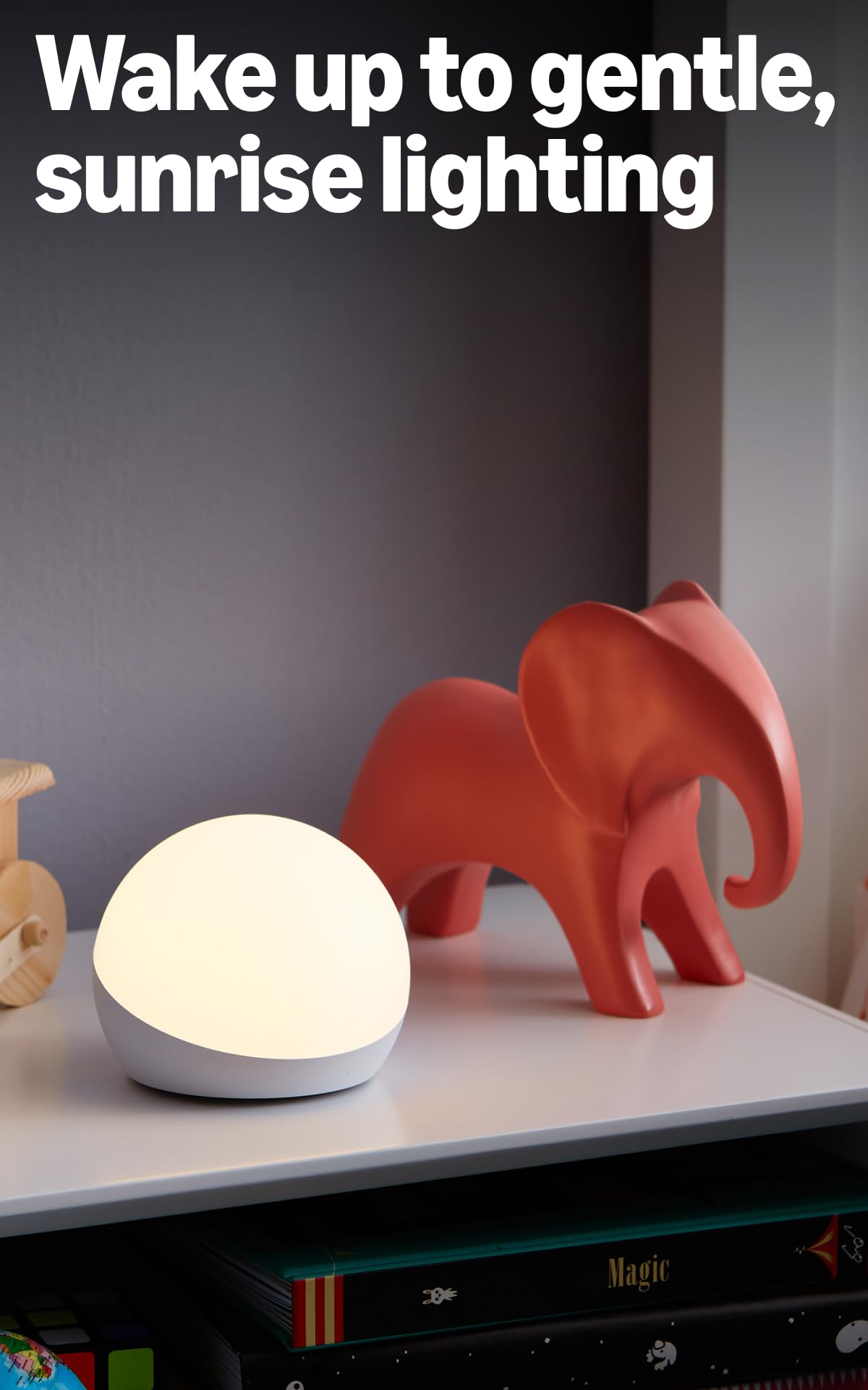 Amazon Echo Glow  , Night light for kids, Works with Alexa - Amazon Official Product View 6