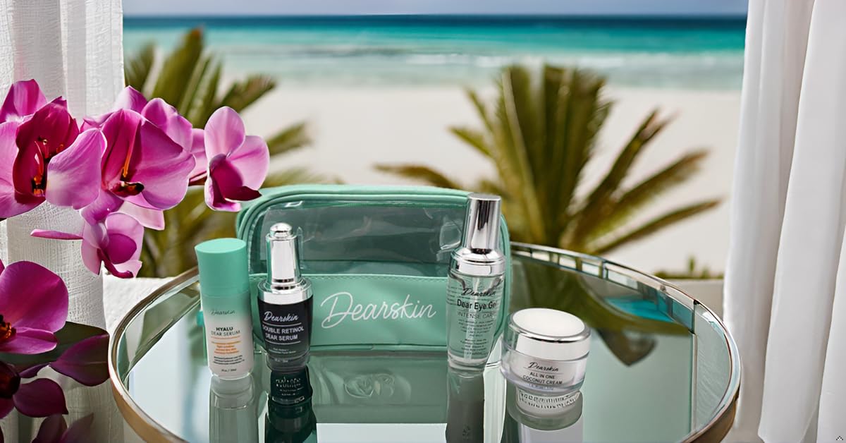 Dearskin Eyelashes Eyes Face Skincare Gift Set Gift her Glow - Dearskin Official Imagery - 7