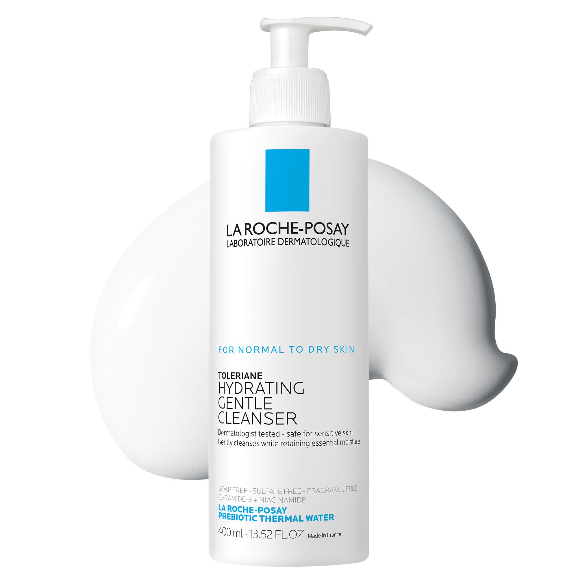La Roche-Posay Toleriane Hydrating Gentle Facial Cleanser, wit... - Elefair Tech Official Product View 2
