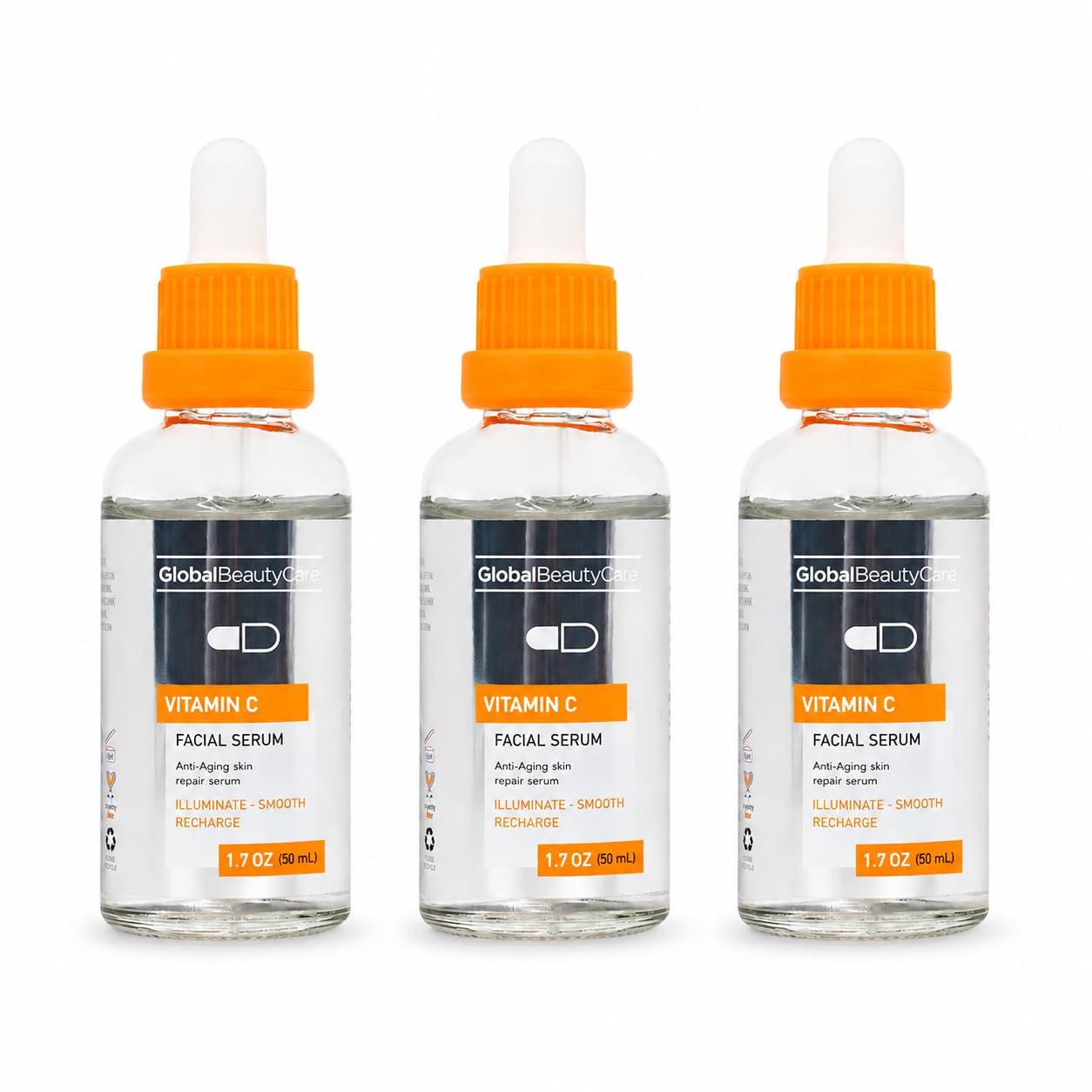 Global Beauty Care Multi-Vitamin Facial Serum, Hydrating Face - Global Beauty Care