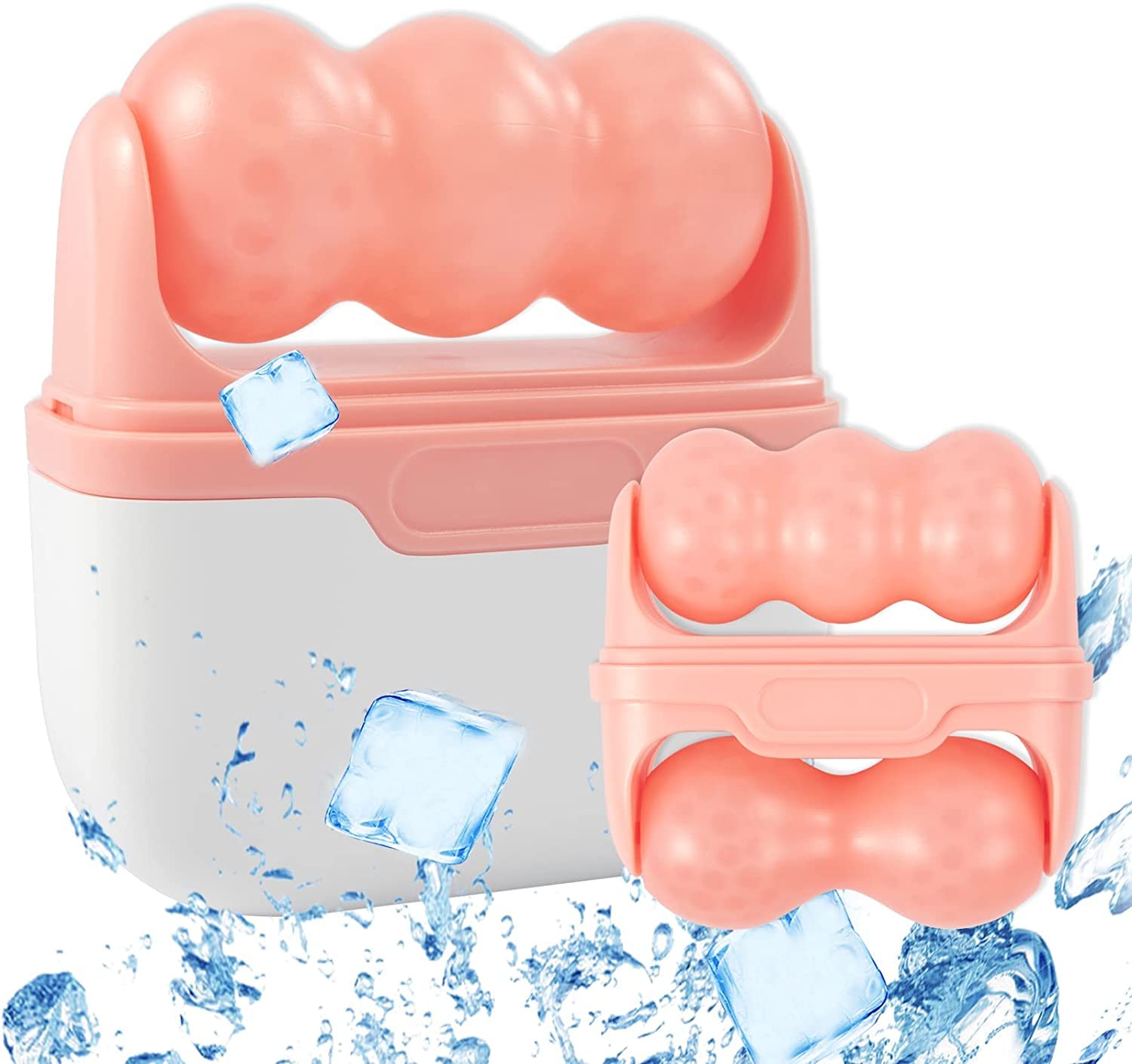 2-in-1 Ice Roller for Face Skin Care Tool Personal Skin Cooling - DSWINCE