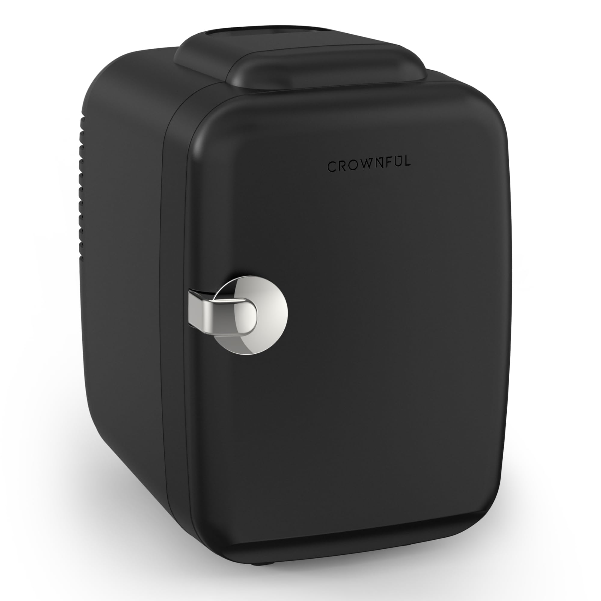 CROWNFUL Mini Fridge, 4 Liter/6 Can Portable Cooler and Warmer - CROWNFUL