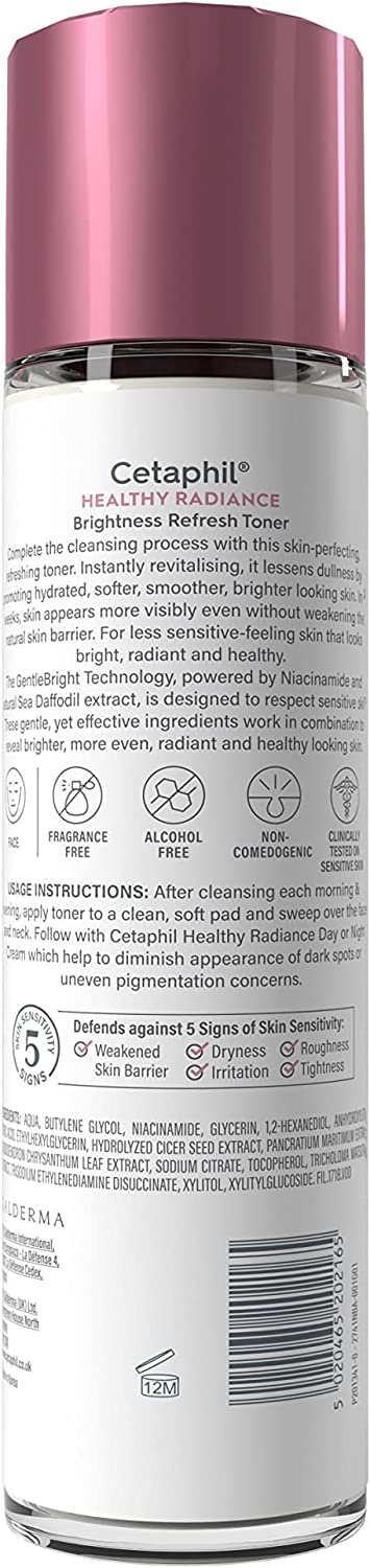 Cetaphil Healthy Radiance Brightness Refresh Face Toner - Cetaphil Official Imagery - 6