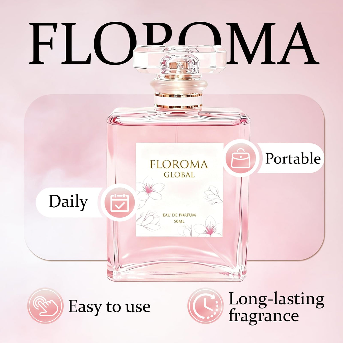 white orchid perfume 50ML - Floroma Global Official Imagery - 4