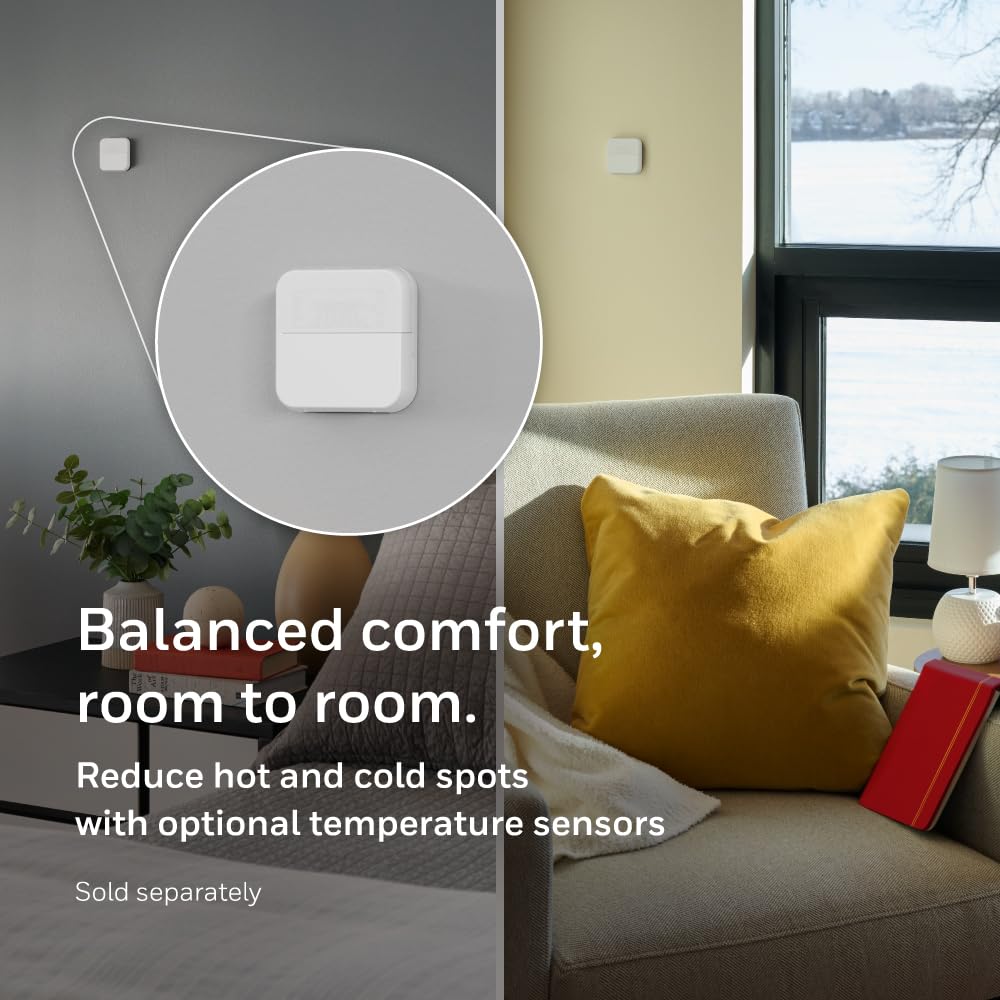 Honeywell Home X7S Smart Wi-Fi Programmable Thermostat, Black - Honeywell Home Official Product View 4