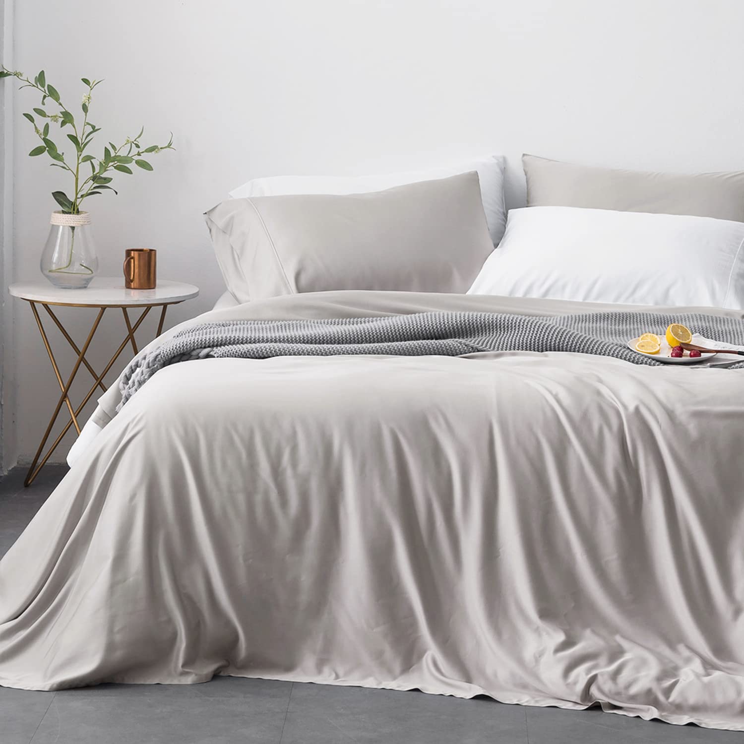 Oasis Cooling Sheet Set King -, 100% Viscose, Silky Soft & - Product Imagery