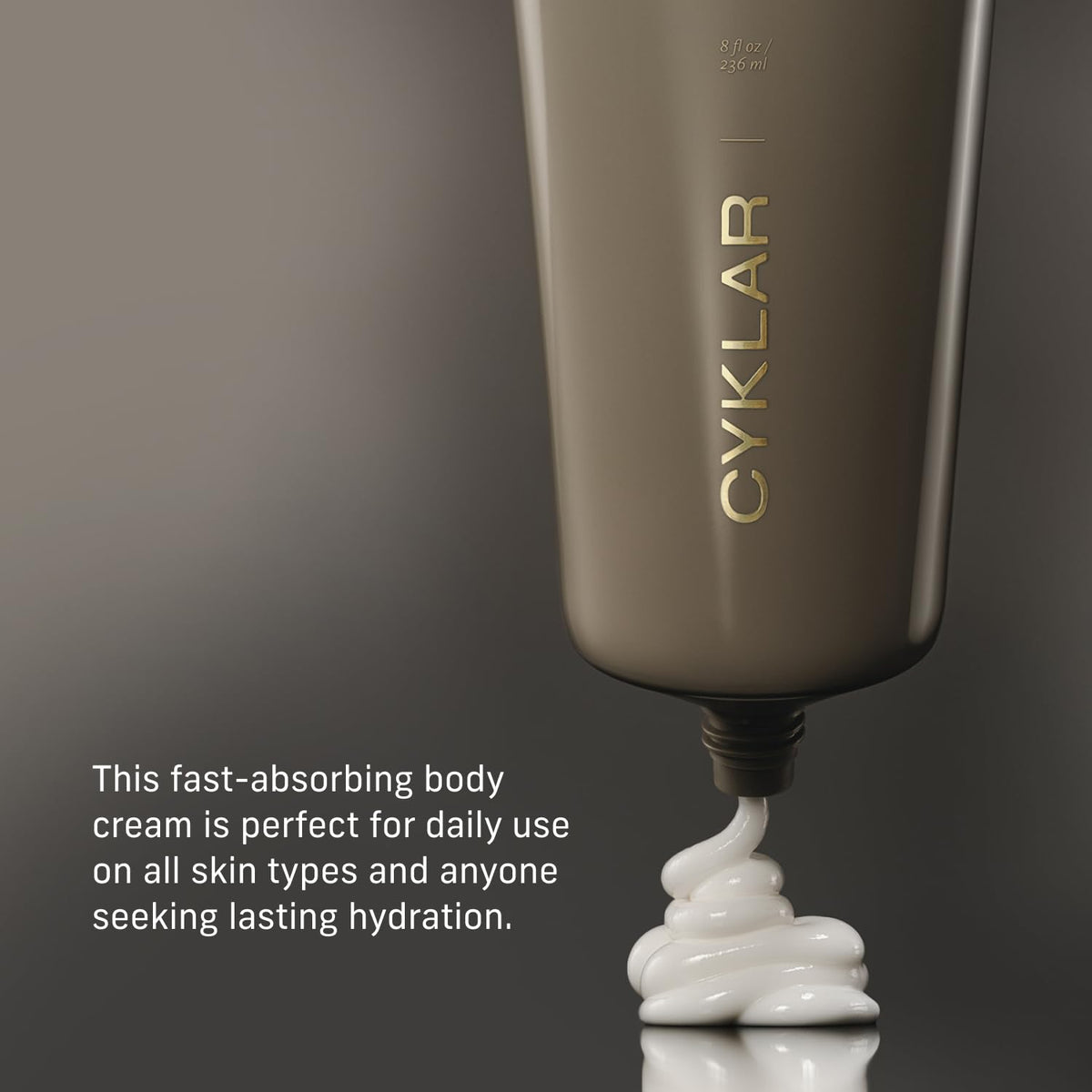 CYKLAR Nutrient Rich Body Cream Non Greasy Lotion for 48 Hr - CYKLAR Official Imagery - 4