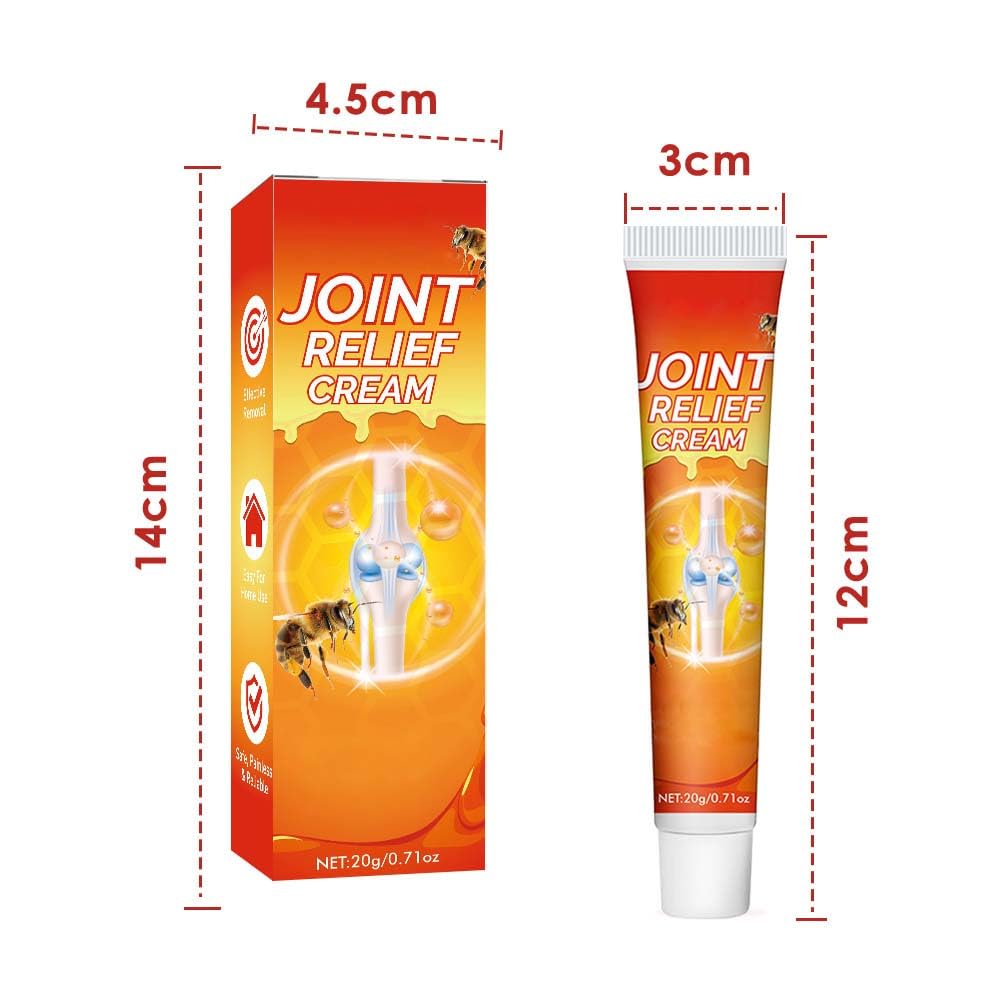 Three tubes of Generic 3PCS Joint Relief Cream, an advanced bone and muscle gel, for soothing joint and muscle discomfort.
