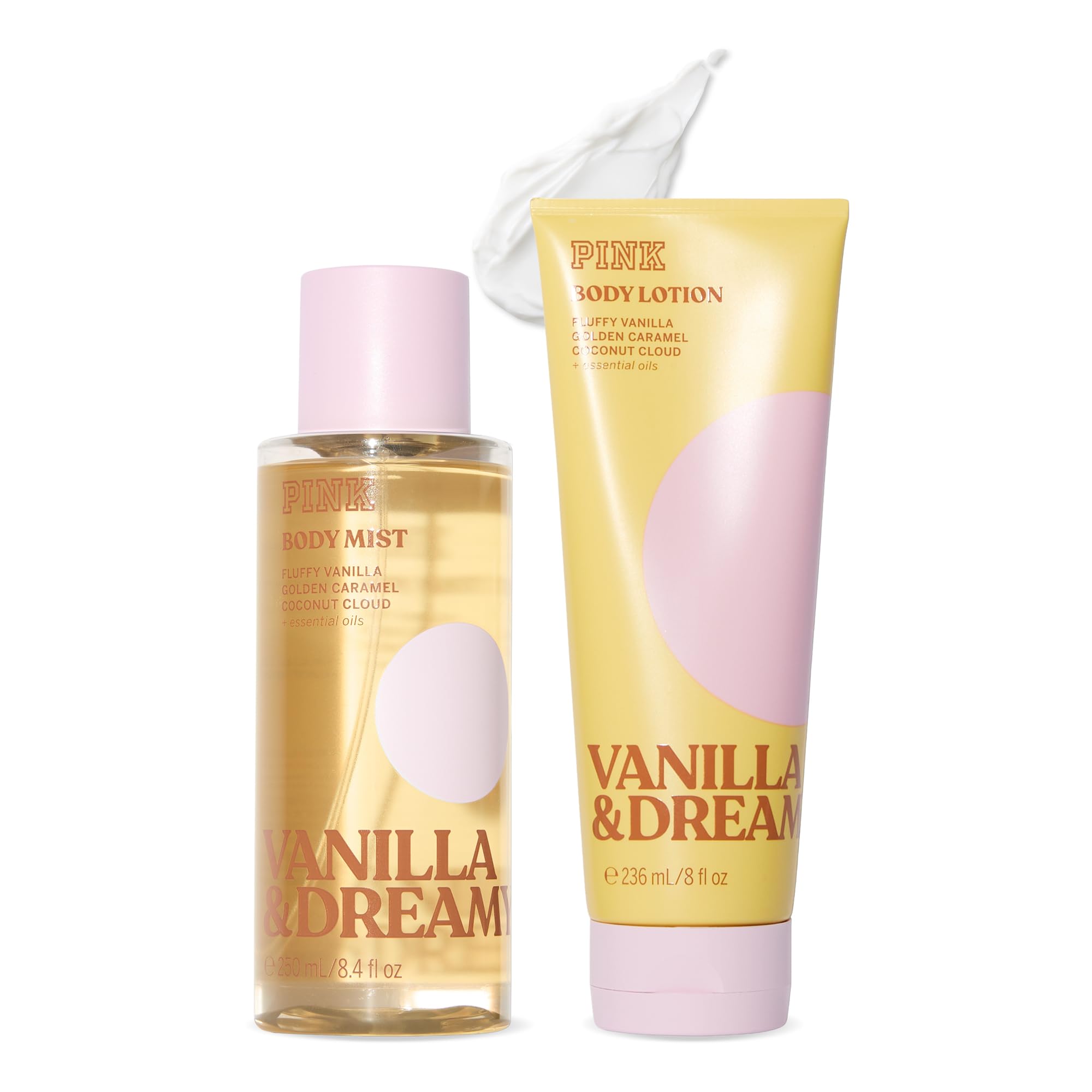 Victoria s Secret Pink Vanilla Dreamy Mist Lotion Set - Victoria's Secret Official Imagery - 1