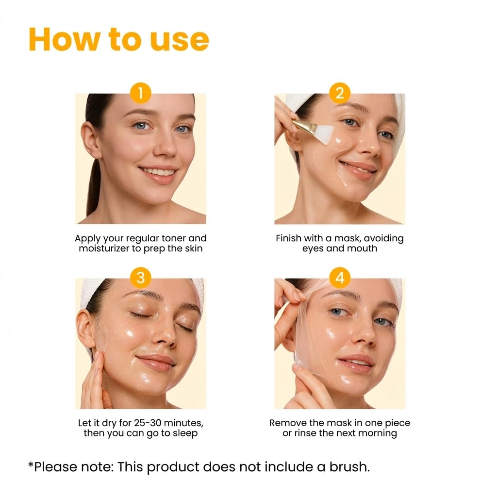 QUIA Turmeric + Kojic Acid Overnight Wrapping Mask for Glowing - QUIA Beauty