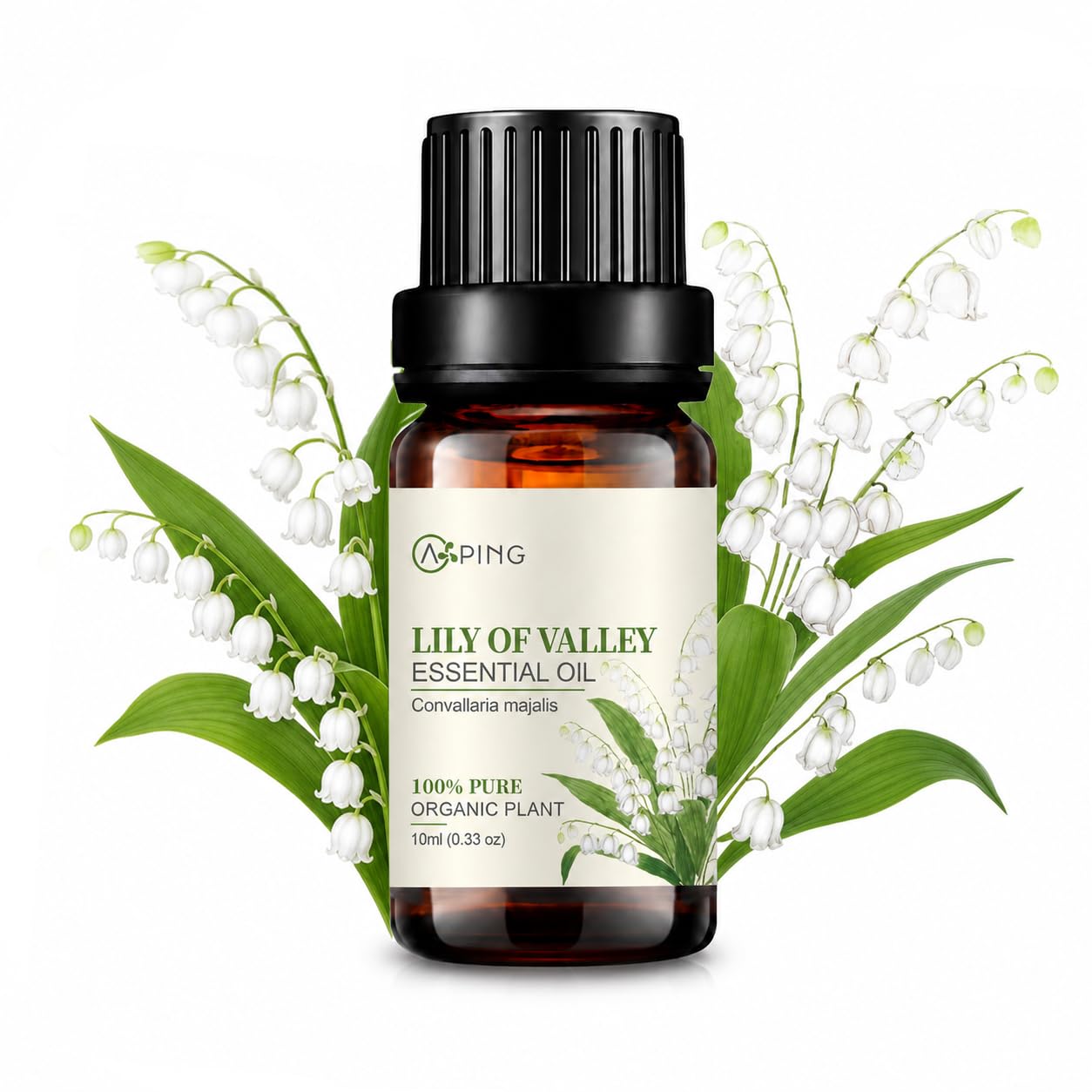 Lily of Valley Essential Oil - 100% Pure Organic Natural Plant - Product Imagery
