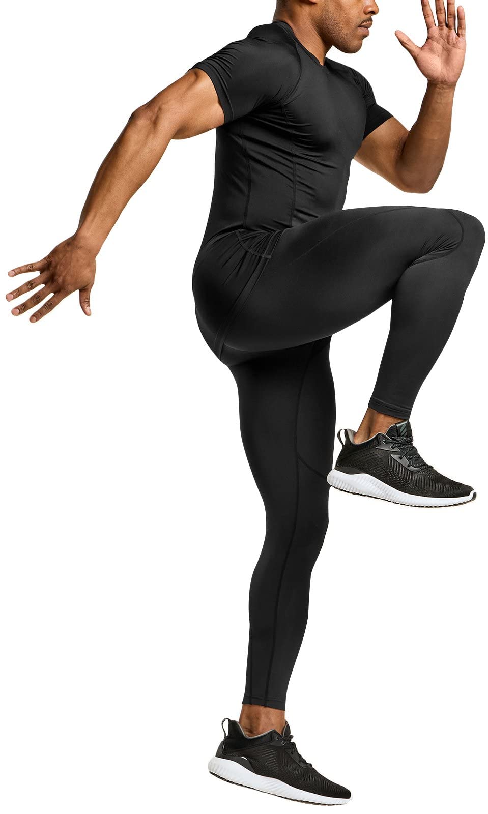 ATHLIO Men s Cool Dry Short Sleeve Compression Shirts Sports - ATHLIO Official Imagery - 8