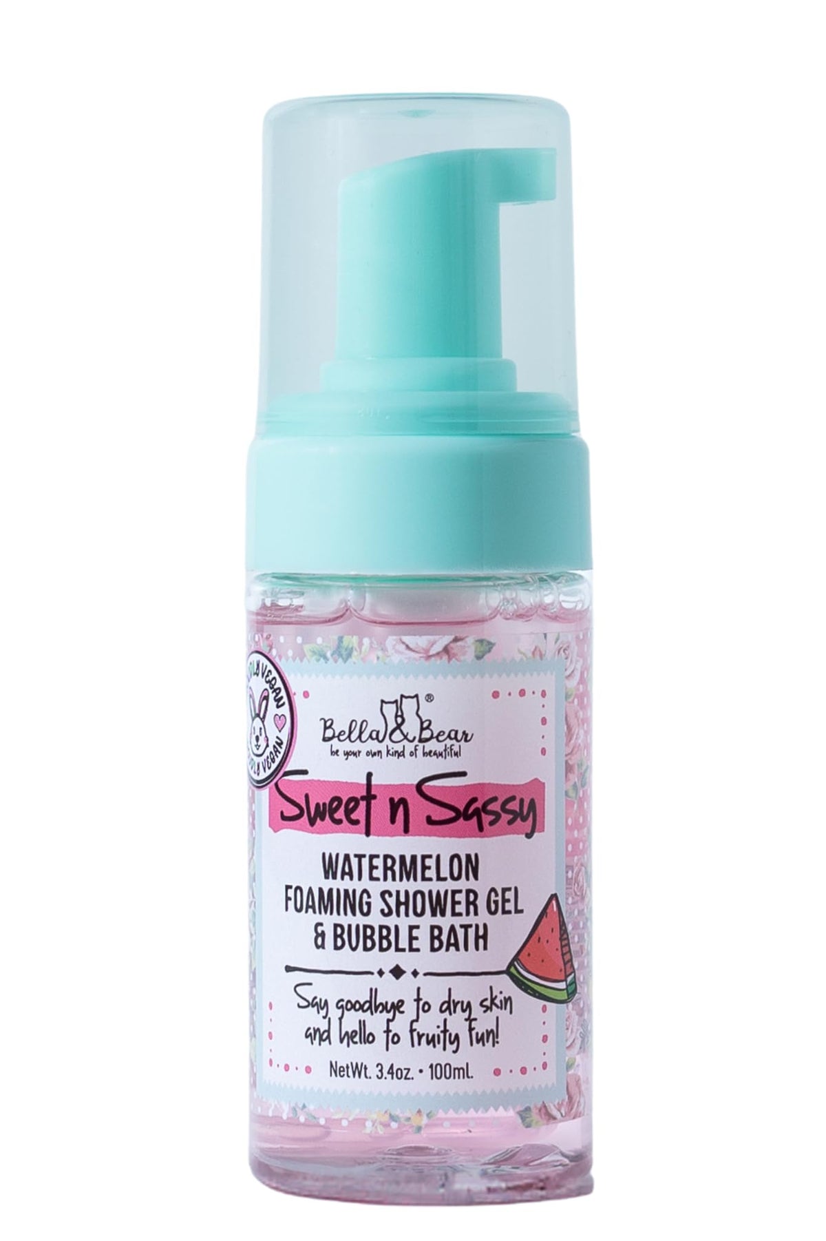 Sweet Sassy Foaming Shower Gel Bubble Bath Full and Mini - Bella and Bear Official Imagery - 5