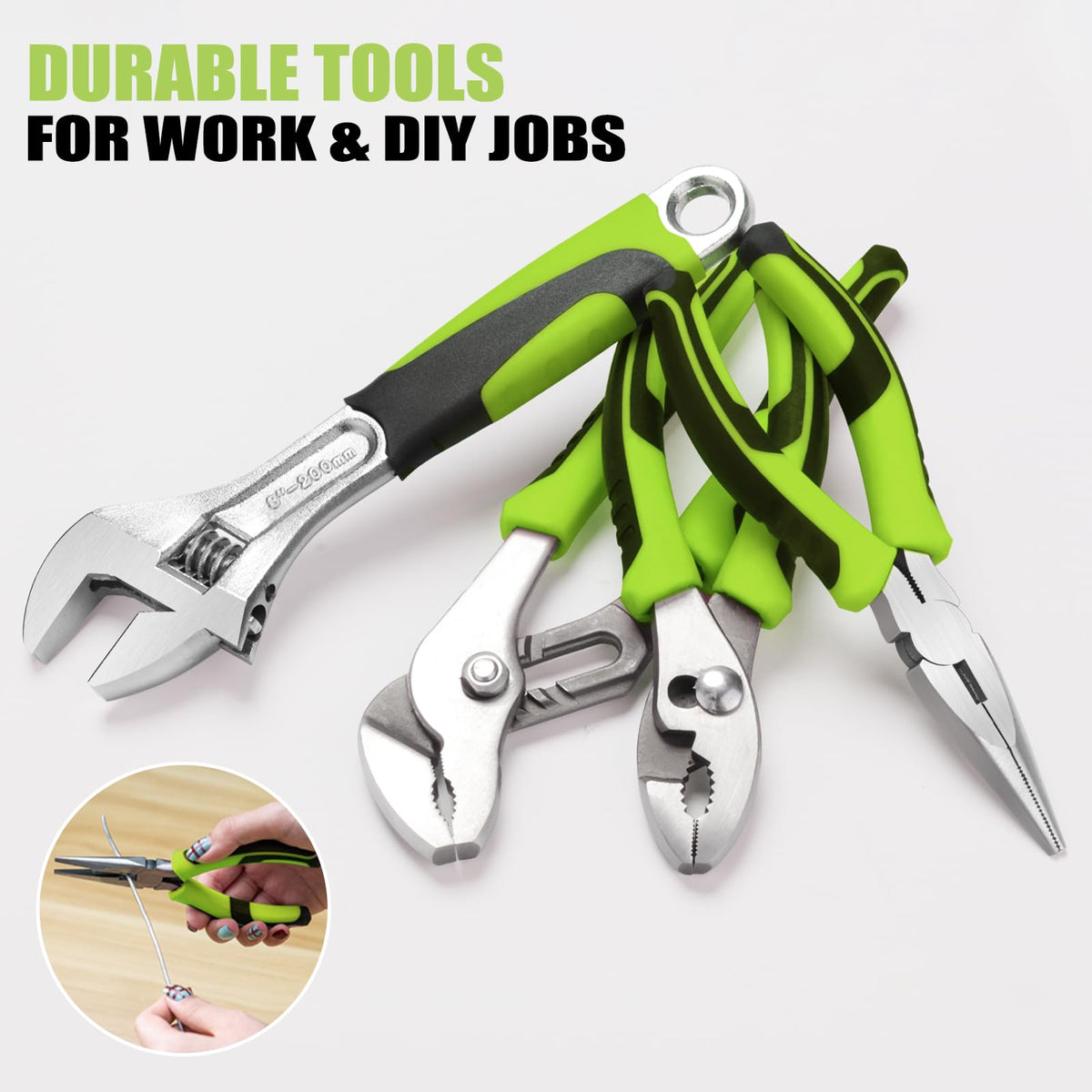 269 Piece Home Tool Set General Household Repairing Tool Kit - GOTOOLZ Official Imagery - 4
