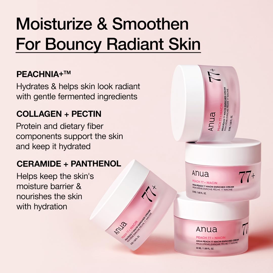 ANUA Peach Niacinamide Cream, 1.69 fl.oz - ANUA Official Product View 5