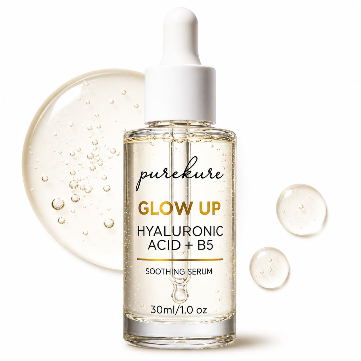 Hyaluronic Acid Serum for Dry Sensitive Skin - Purekure Official Imagery - 2