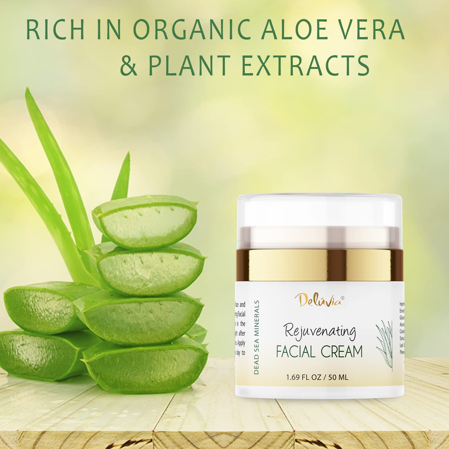 Deluvia Rejuvenating Facial Cream - DEL&Uacute;VIA