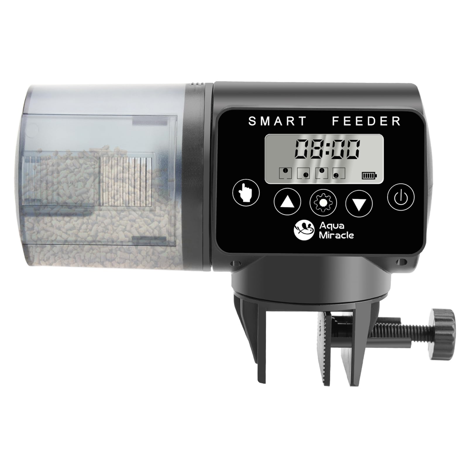 AquaMiracle Automatic Fish Feeder for Aquarium, Auto Fish Food Di - AquaMiracle Official Product View 8
