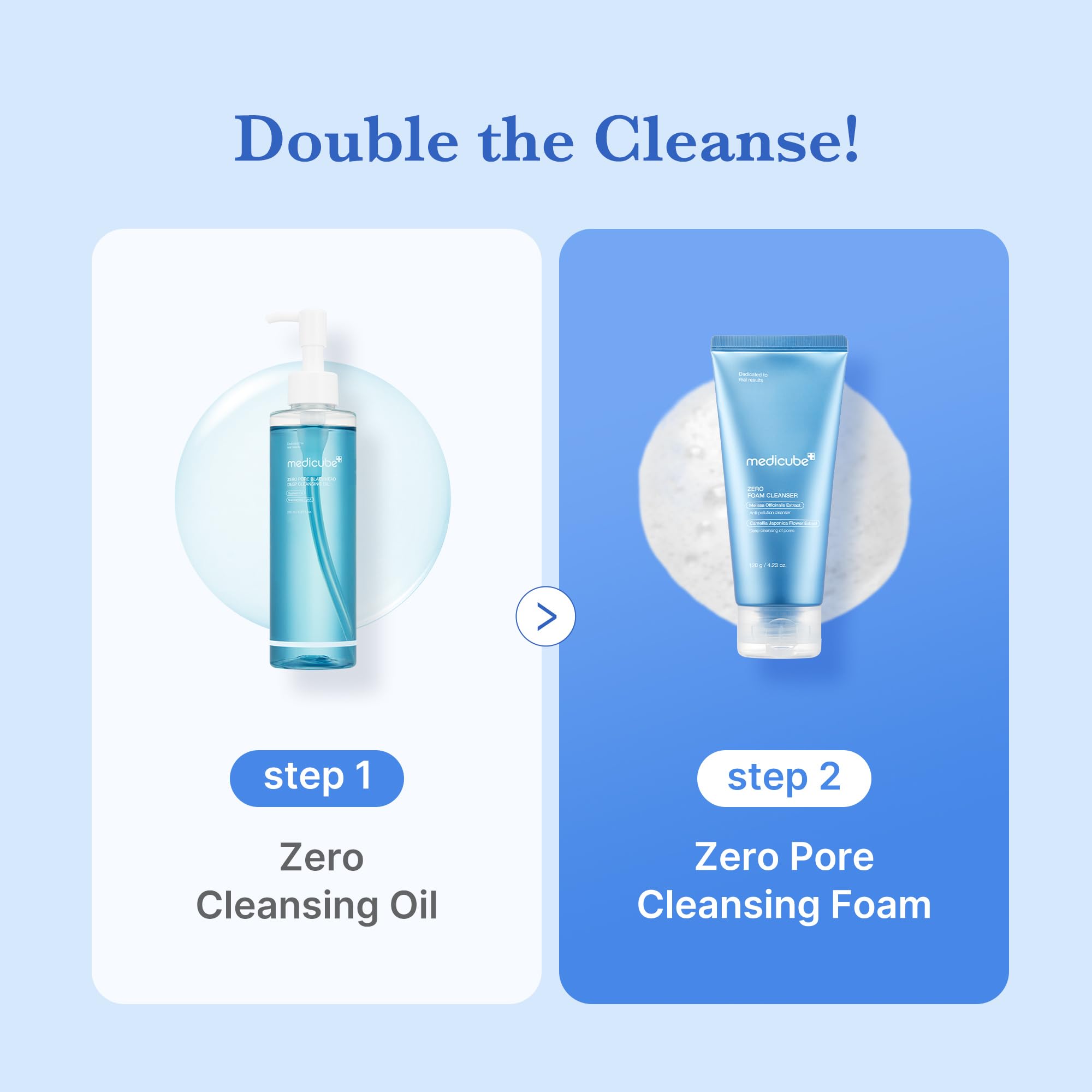 medicube Facial Cleanser Zero Foam Cleanser for Pore Excess - medicube Official Product Imagery - 6