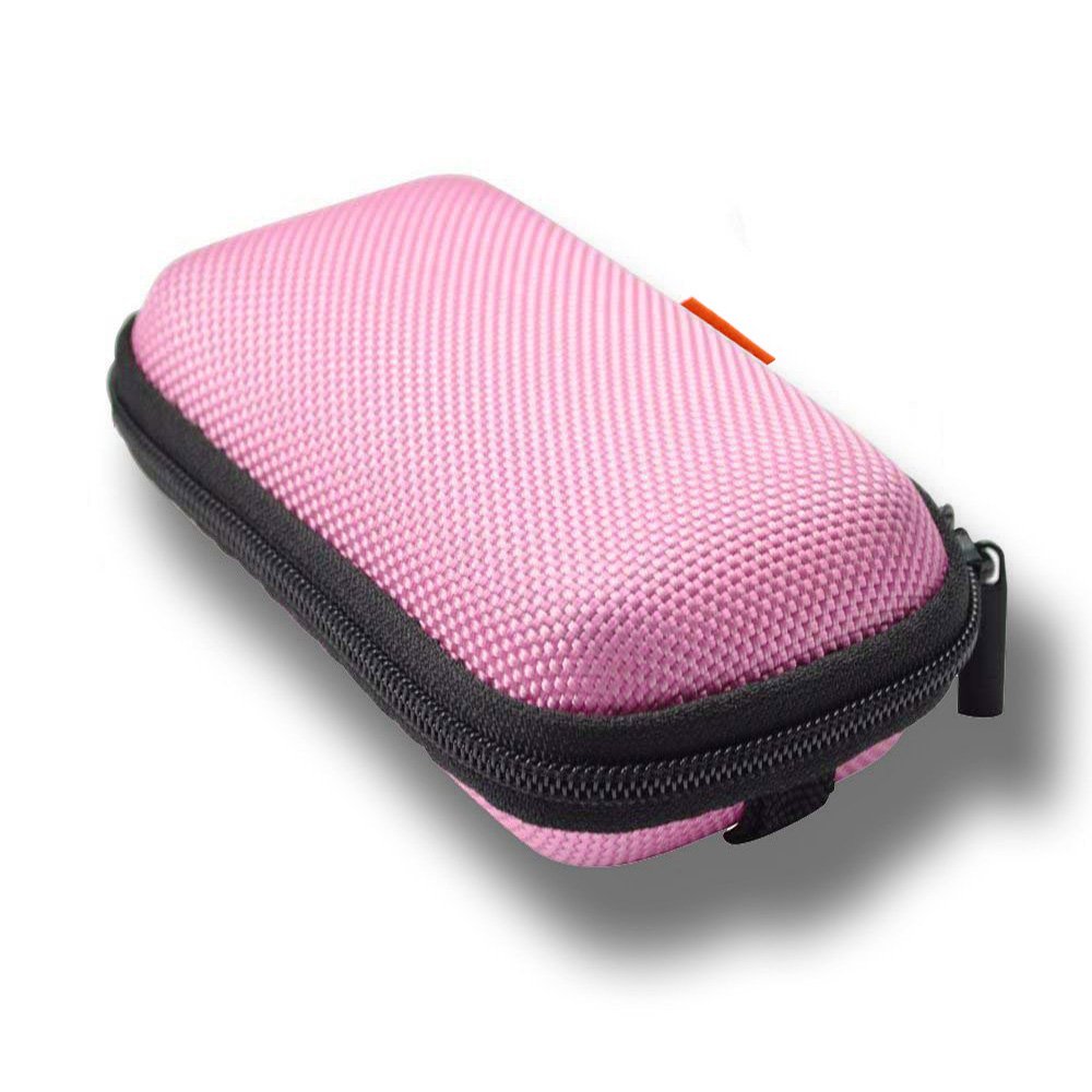 GLCON Silver Small EVA Electronic Carrying Case, Hard Shell Zipper Pouch - GLCON Official Product View 10