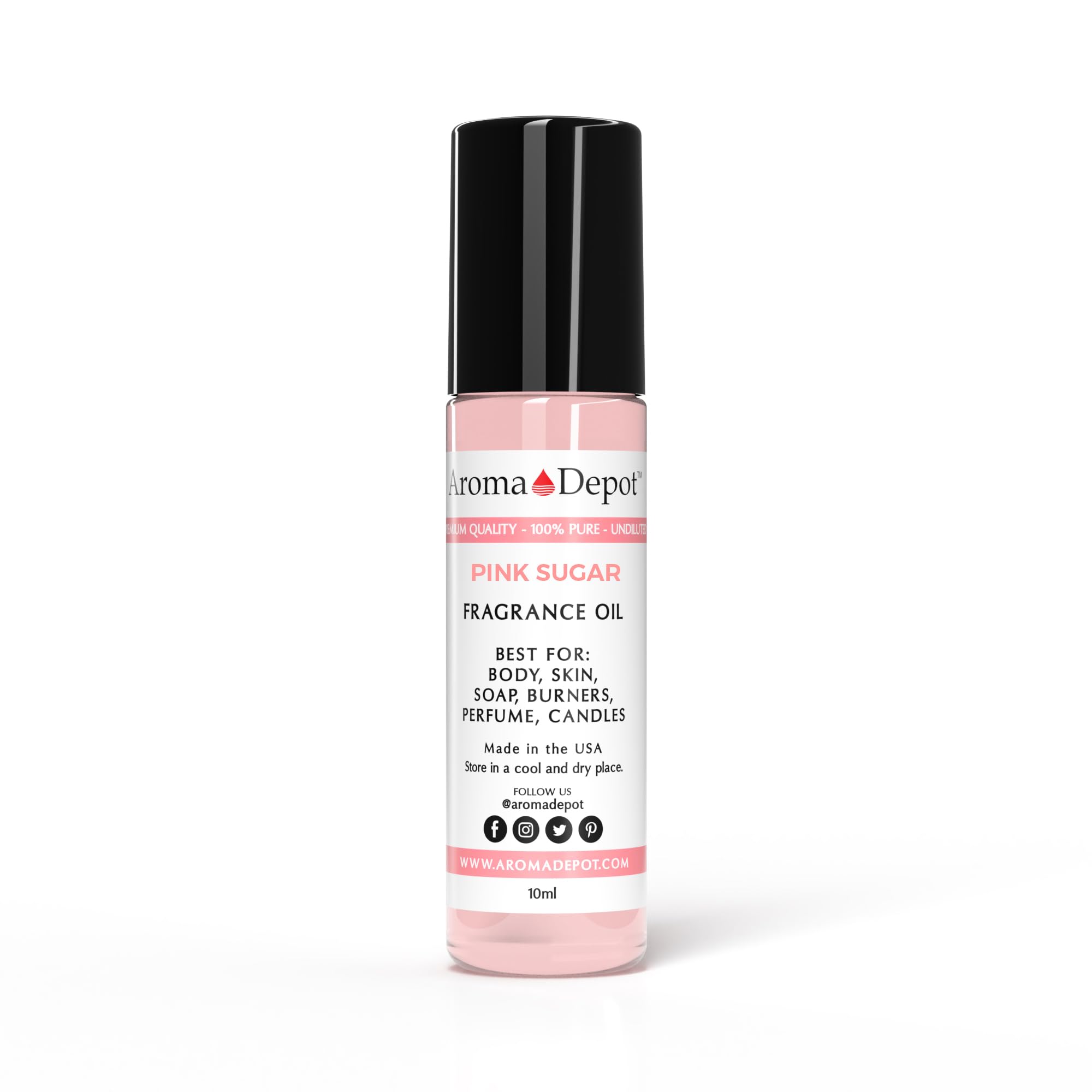 Aroma Depot Pink Sugar 10 ml. / .033 fl. oz. Roll-On Perfume I - Product Imagery