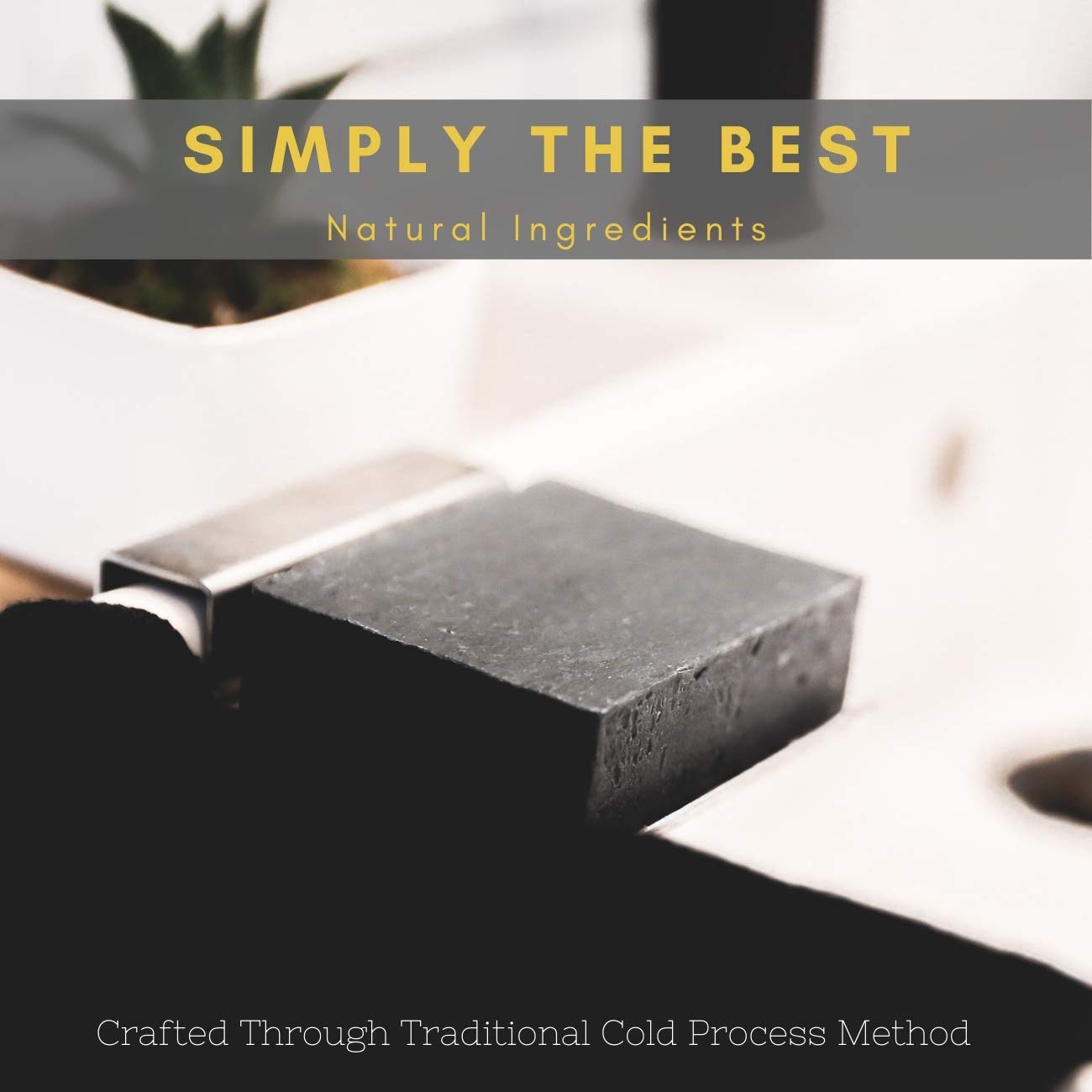 The Yellow Bird Dead Sea Mud Soap Bar - With Exfoliating Pumice Scrub & Detoxi - The Yellow Bird Official Product View 5